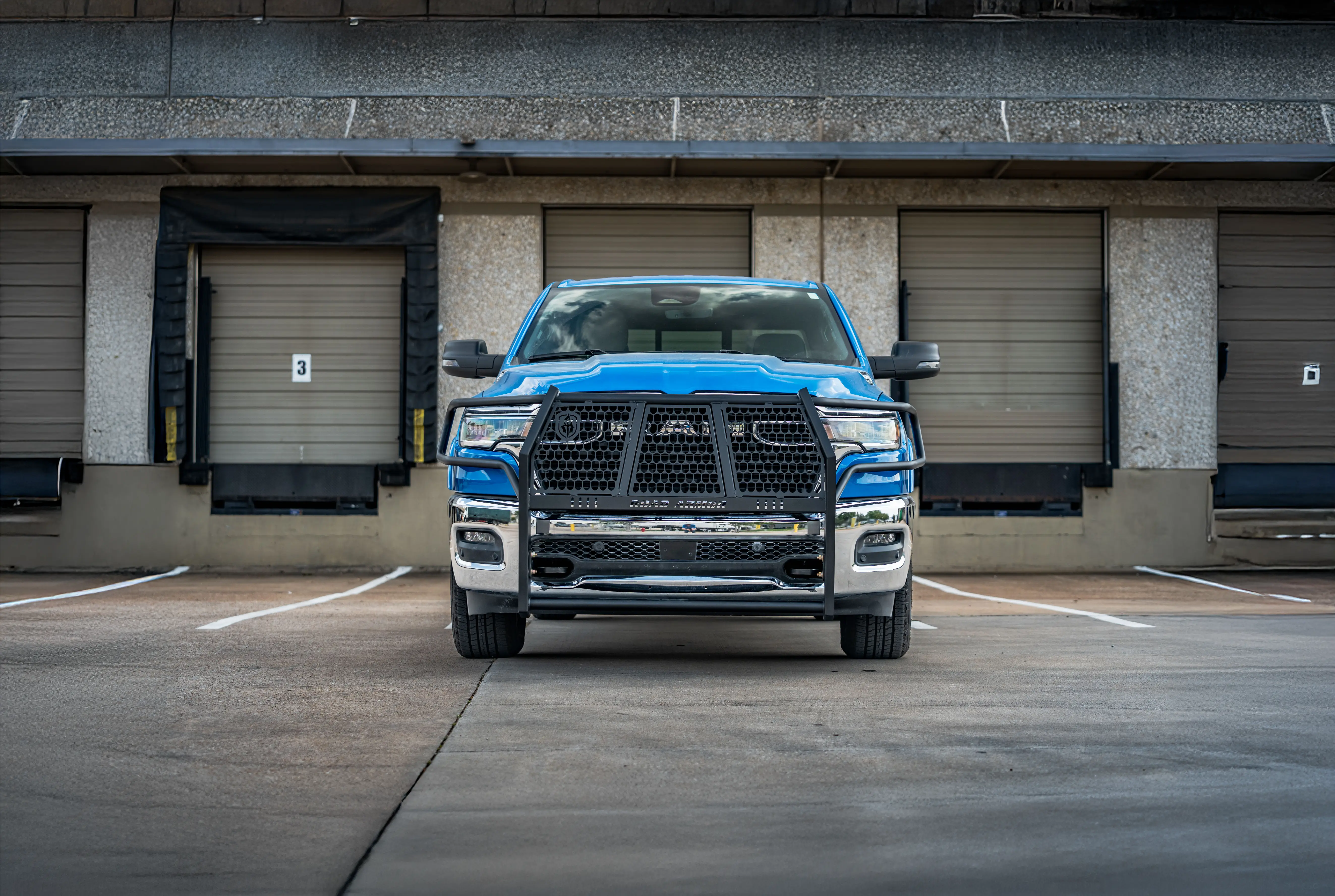 Vaquero Front Grille Guard - Brush Guard - Texture Black - 2019-2026 RAM 1500