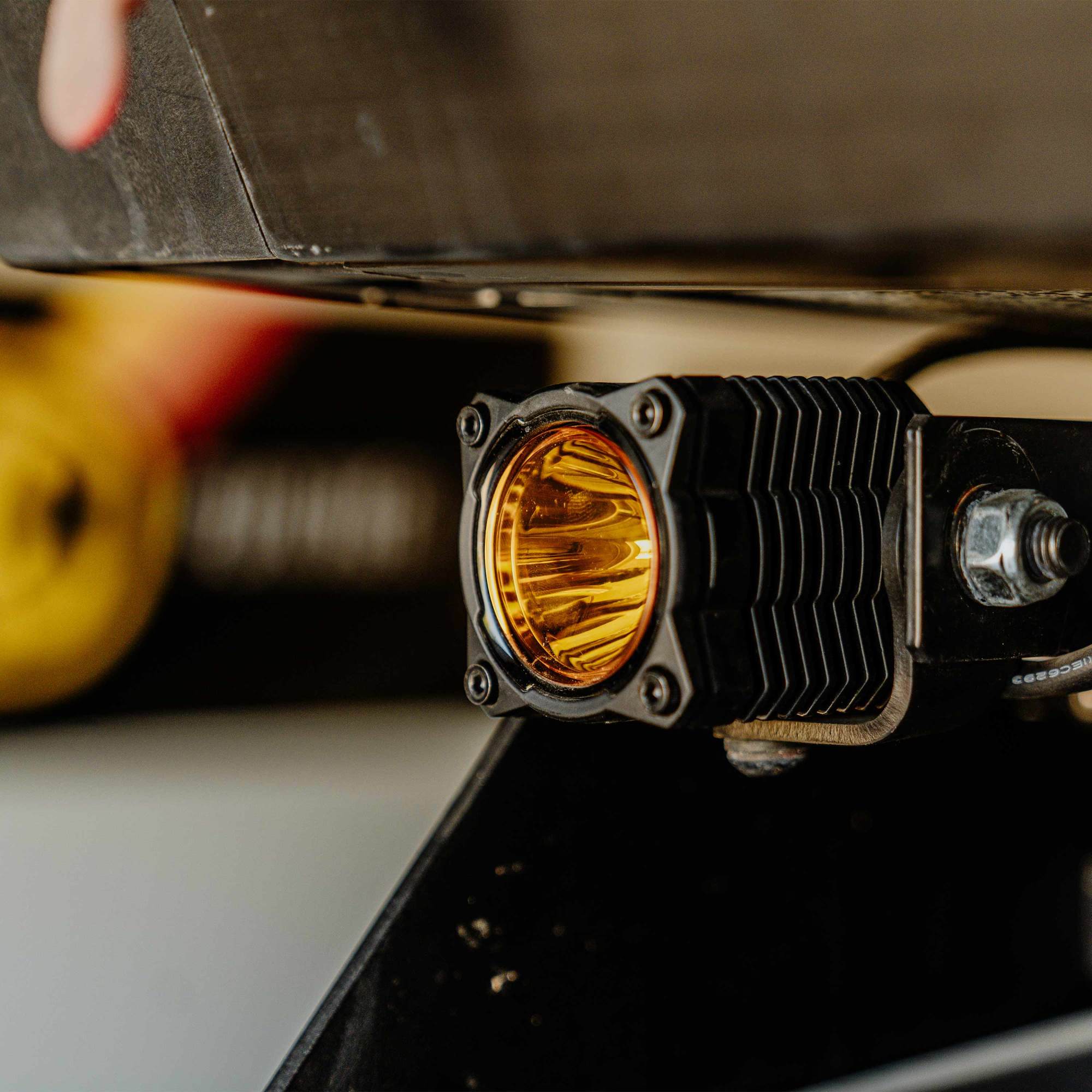 LED Light Bar Flex Era 1 Lens Spot Performance Yellow KC HiLiTES