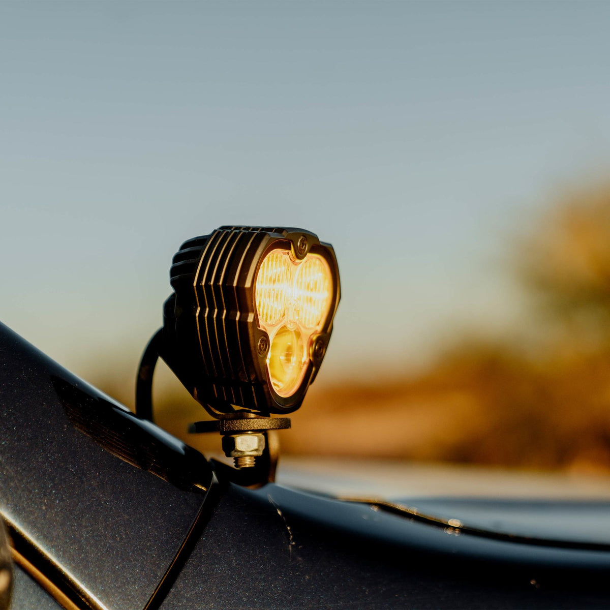 LED Light Bar Lens Flex Era 3 Combo Performance Yellow KC HiLiTES
