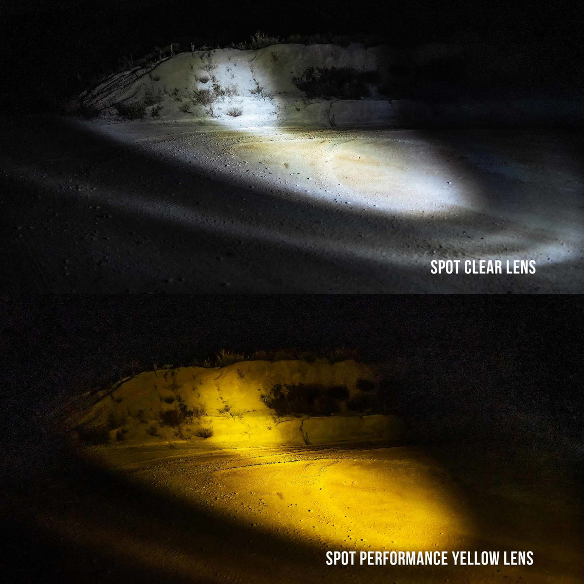 LED Light Bar Lens Flex Era Bar Spot Yellow KC HiLiTES