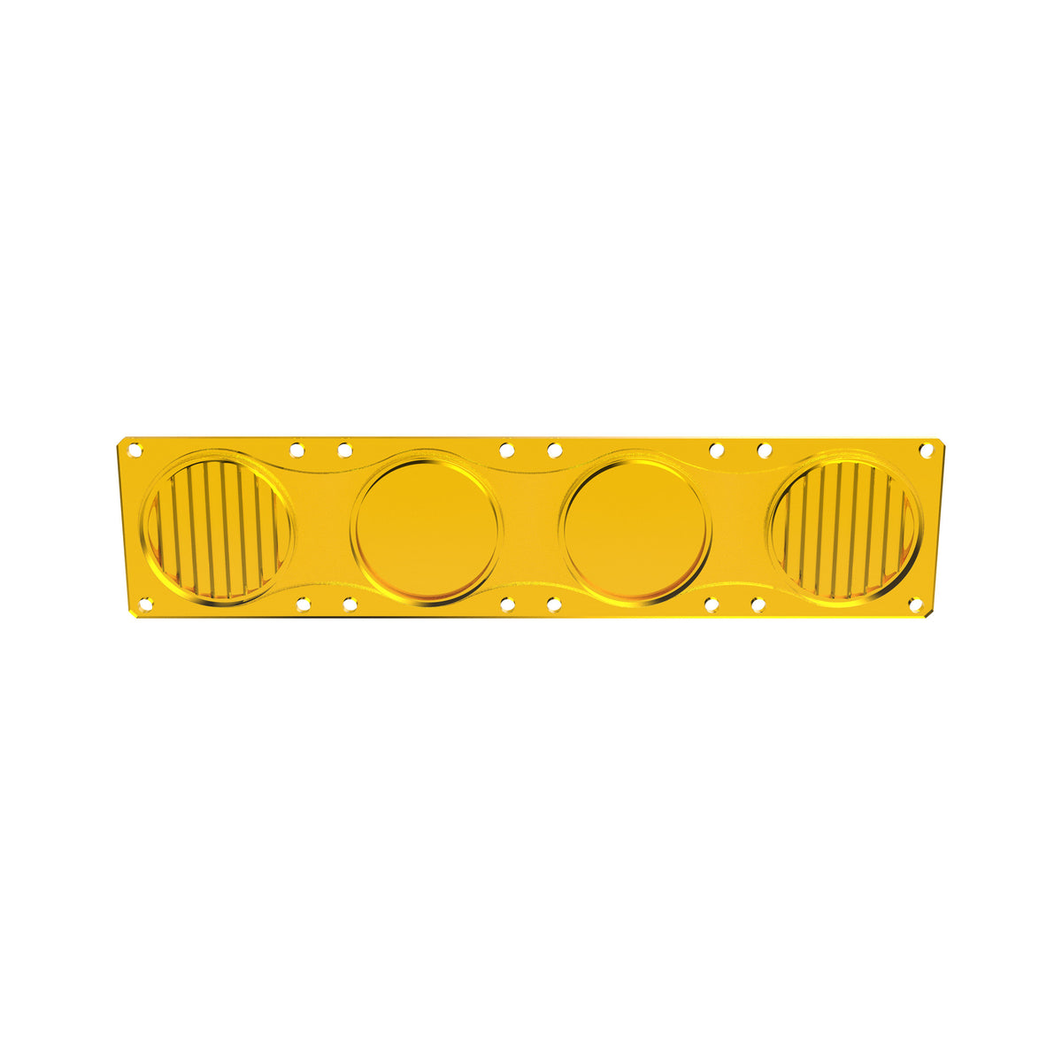 LED Light Bar Lens Flex Era Bar Combo Yellow KC HiLiTES
