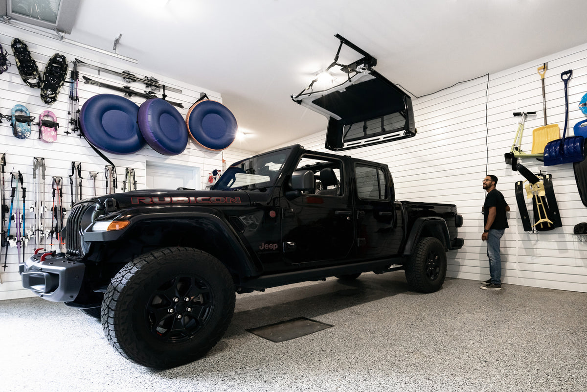 HOSS Hardtop Hoist Jeep 2018-26 Wrangler JL Black Bestop