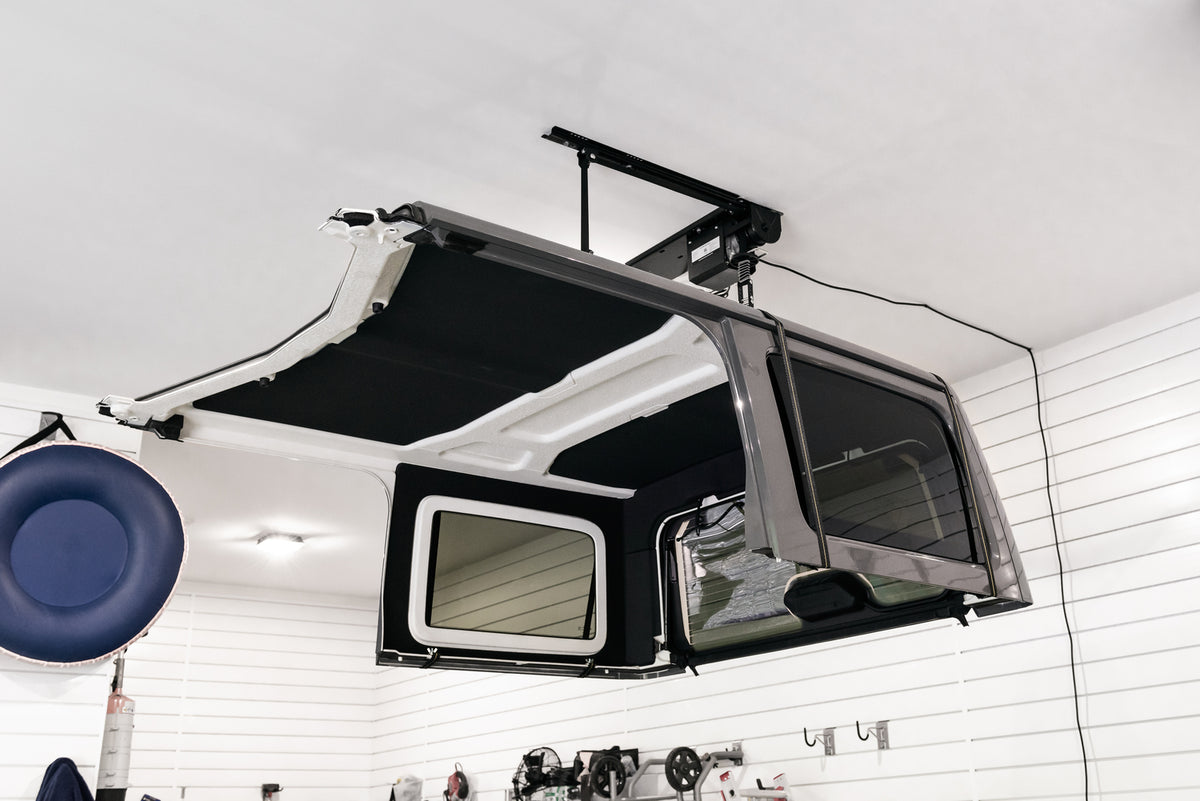 HOSS Hardtop Hoist Jeep 2018-26 Wrangler JL Black Bestop