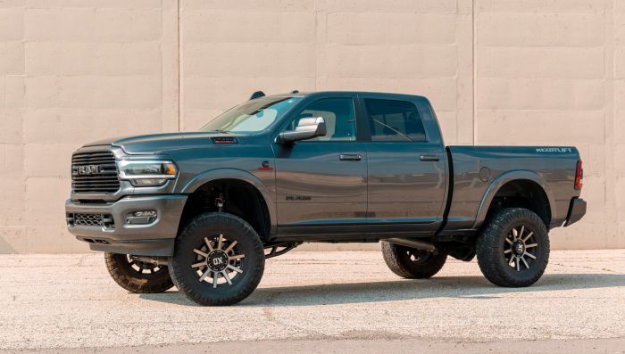 6 Inch MAX3.3 Suspension System 2019-2024 Ram 2500 W/ Falcon 3.3 Shocks And Radius Arms Standard Output Diesel Motor ReadyLIFT