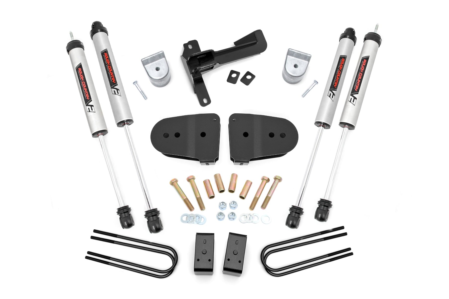 3 Inch Lift Kit V2 - Ford F-250 Super Duty 4WD (2023-2026) Rough Country