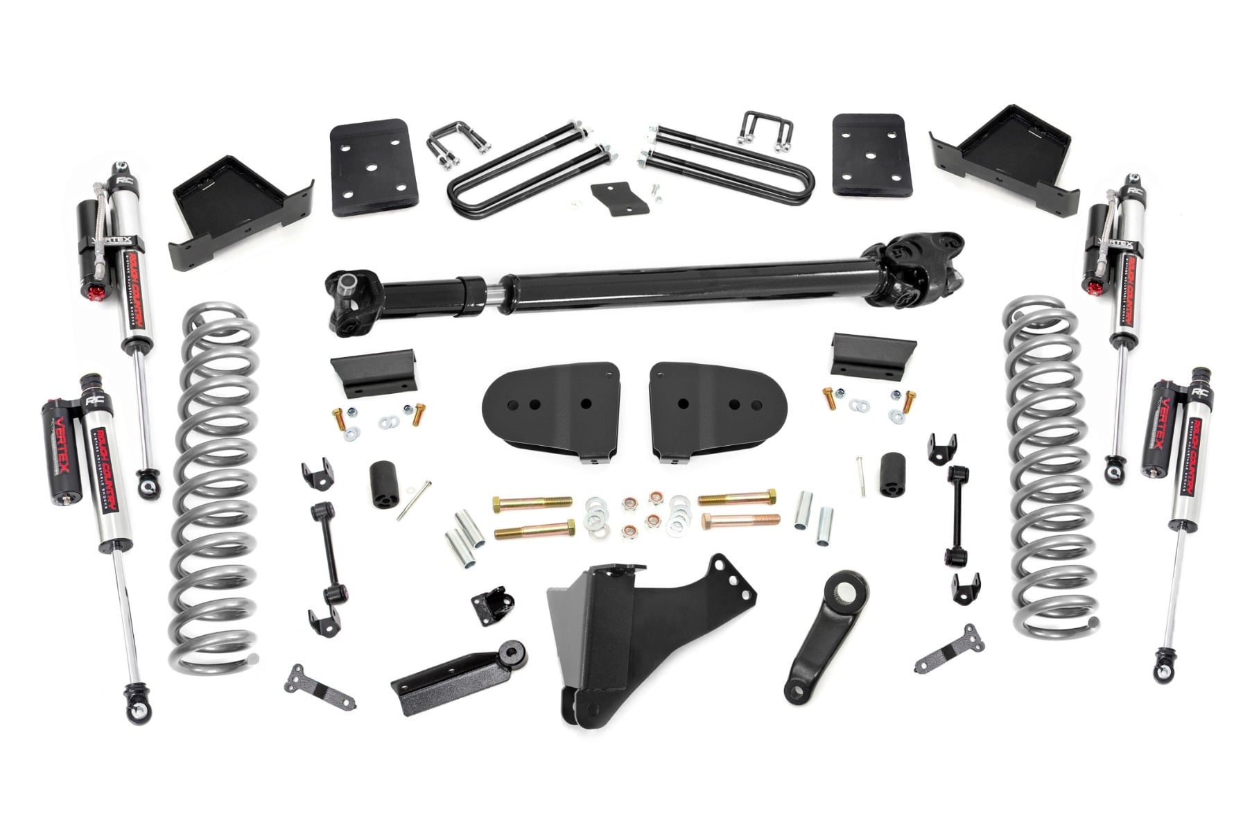6 Inch Lift Kit Diesel FR D/S Vertex Ford F-250/F-350 Super Duty (23-26) Rough Country