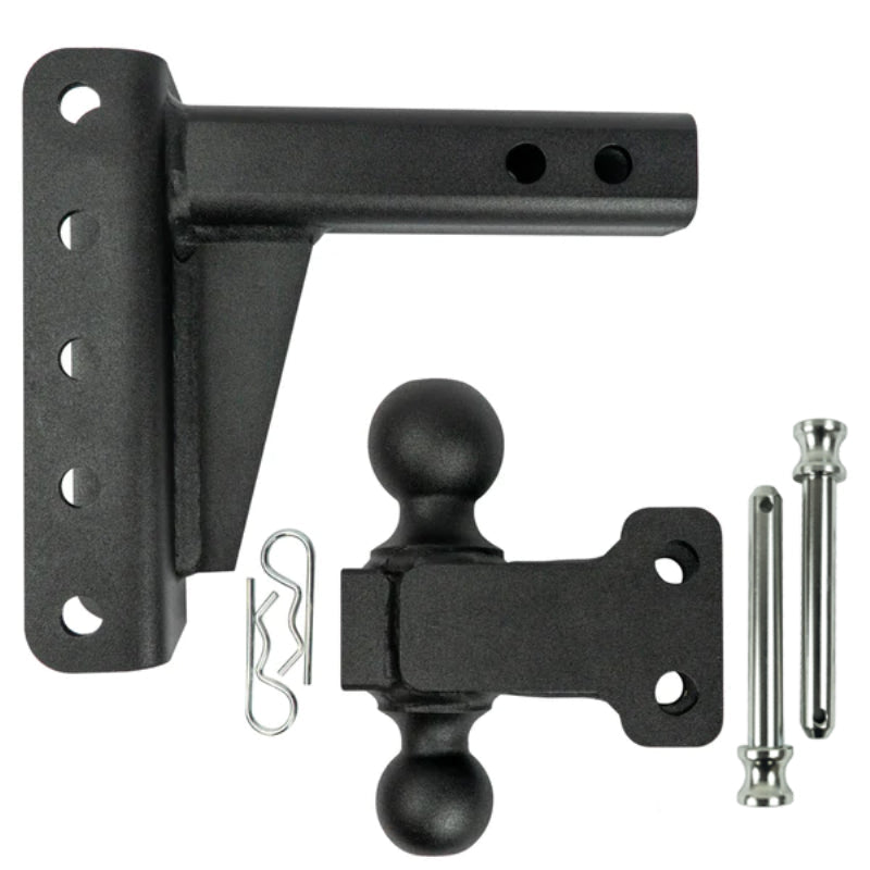BulletProof Hitches 2.0" Medium Duty 4" Drop/Rise Hitch Model MD204