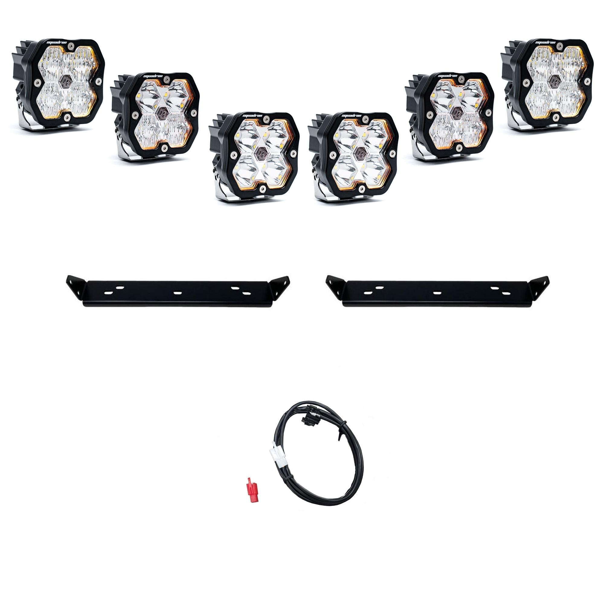 Squadron 2.0 Sport Behind-the-Grille Light Kit Ford 2021-26 F-150 Raptor, 2024-26 F-150 Raptor 37/R Baja Designs