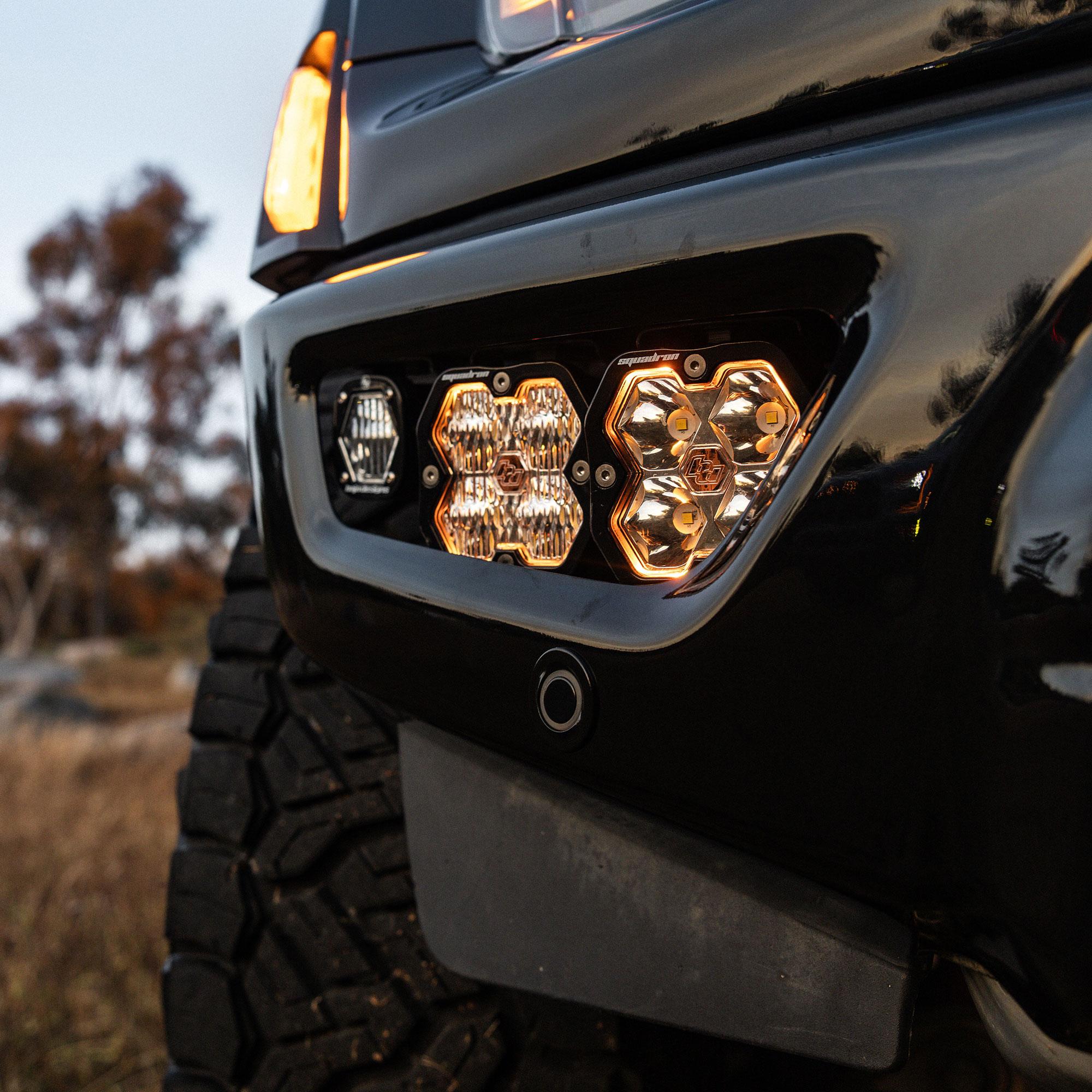 Squadron 2.0 Sport/S1 Fog Pocket Light Kit Ford 2021-26 F-150 Raptor Baja Designs