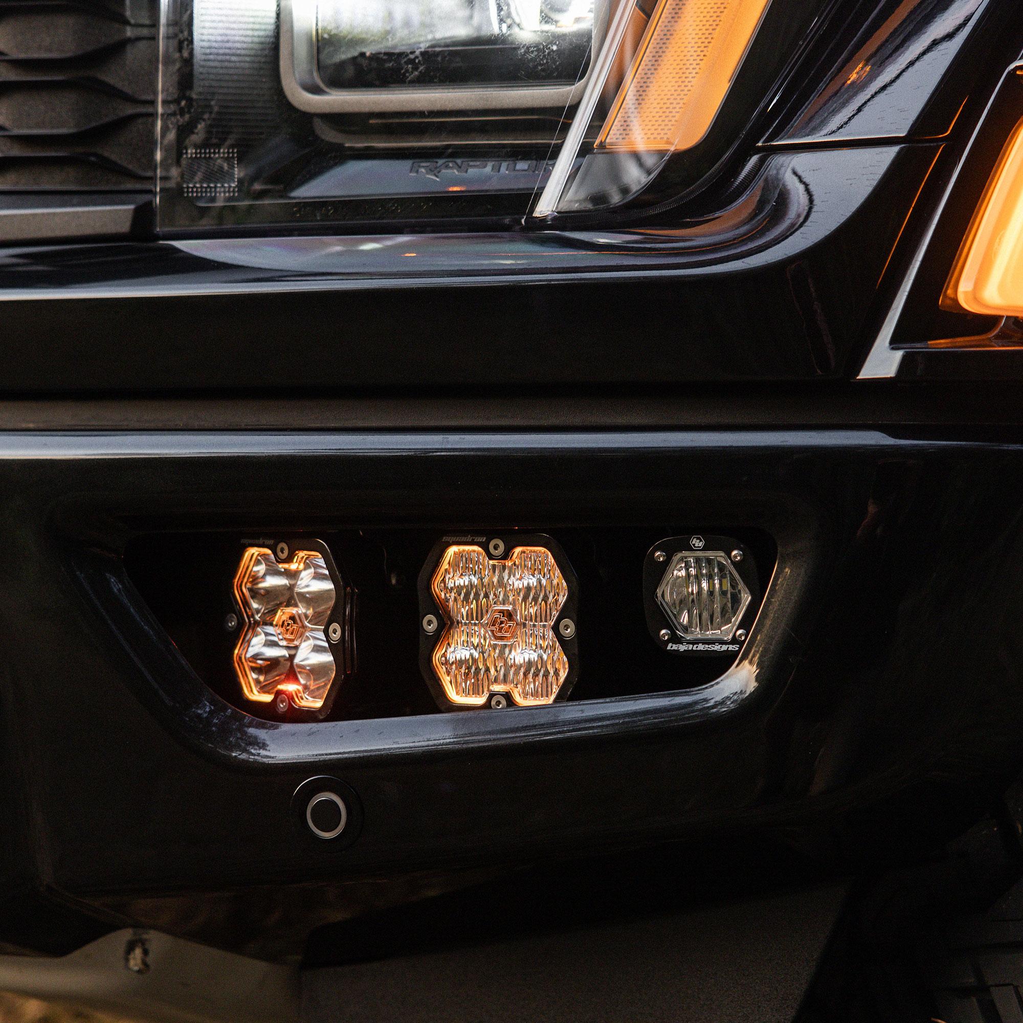 Squadron 2.0 Pro/S1 Fog Pocket Light Kit Ford 2021-26 F-150 Raptor Baja Designs
