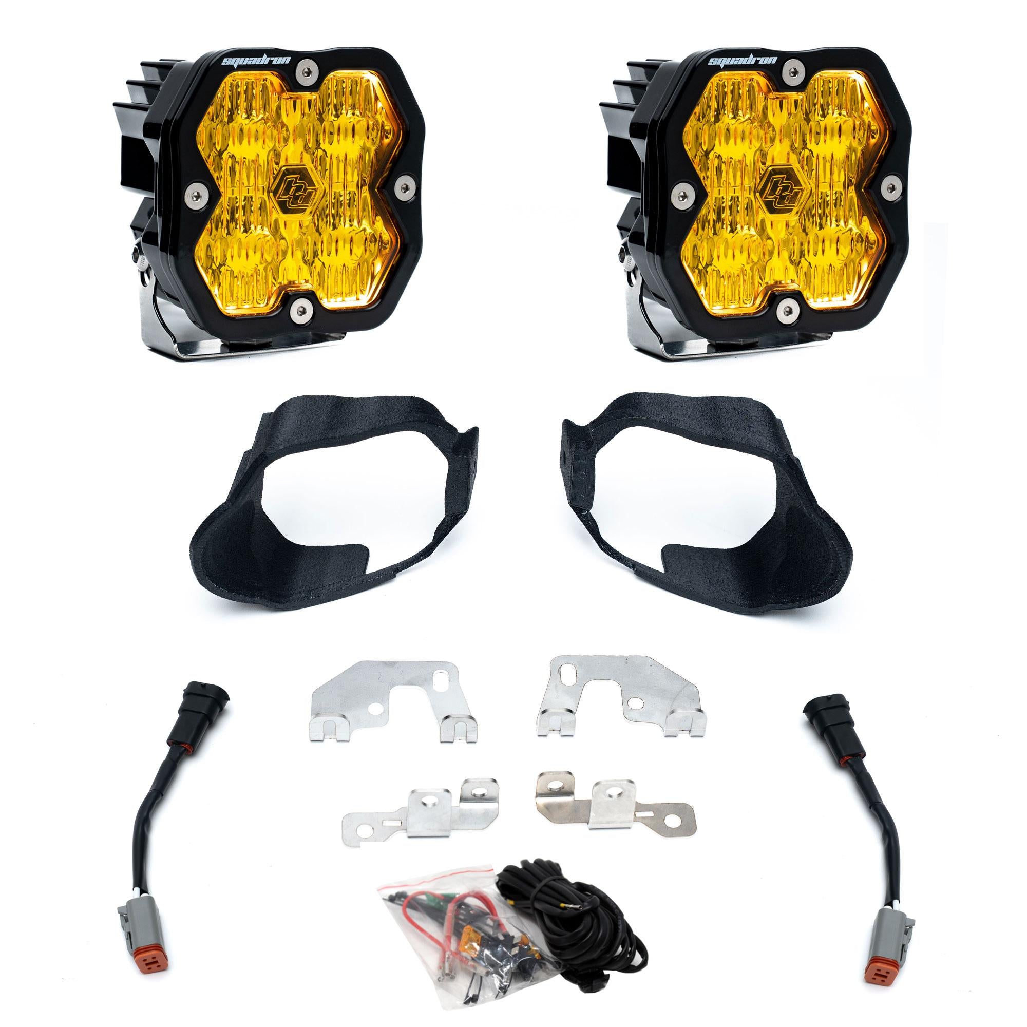 Squadron 2.0 Sport Fog Pocket Light Kit Mercedes 2019-26 Sprinter Van 1500/2500/3500/3500XD Baja Designs