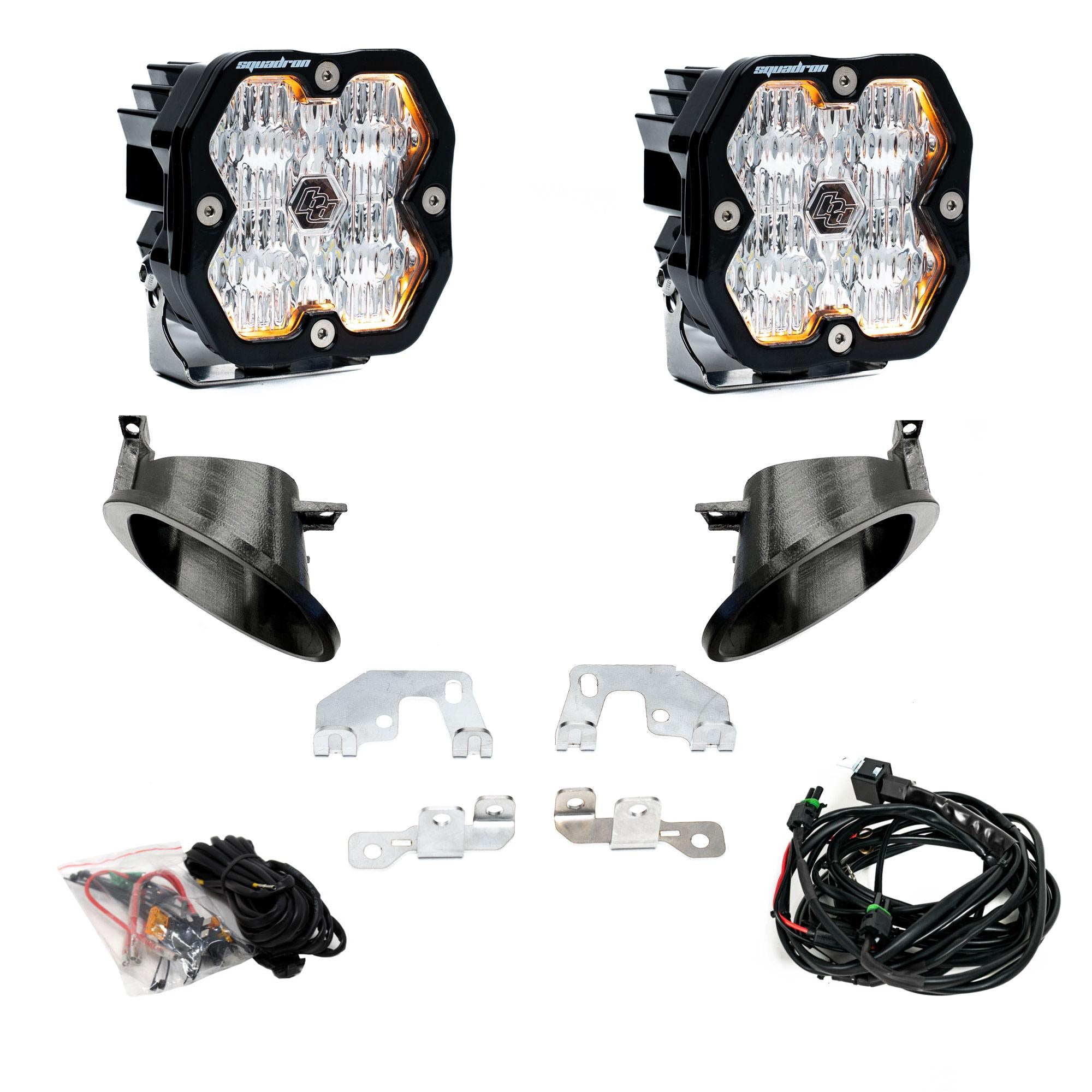 Squadron 2.0 Sport Fog Pocket Light Kit Mercedes 2014-18 Sprinter Van 2500/3500 Baja Designs