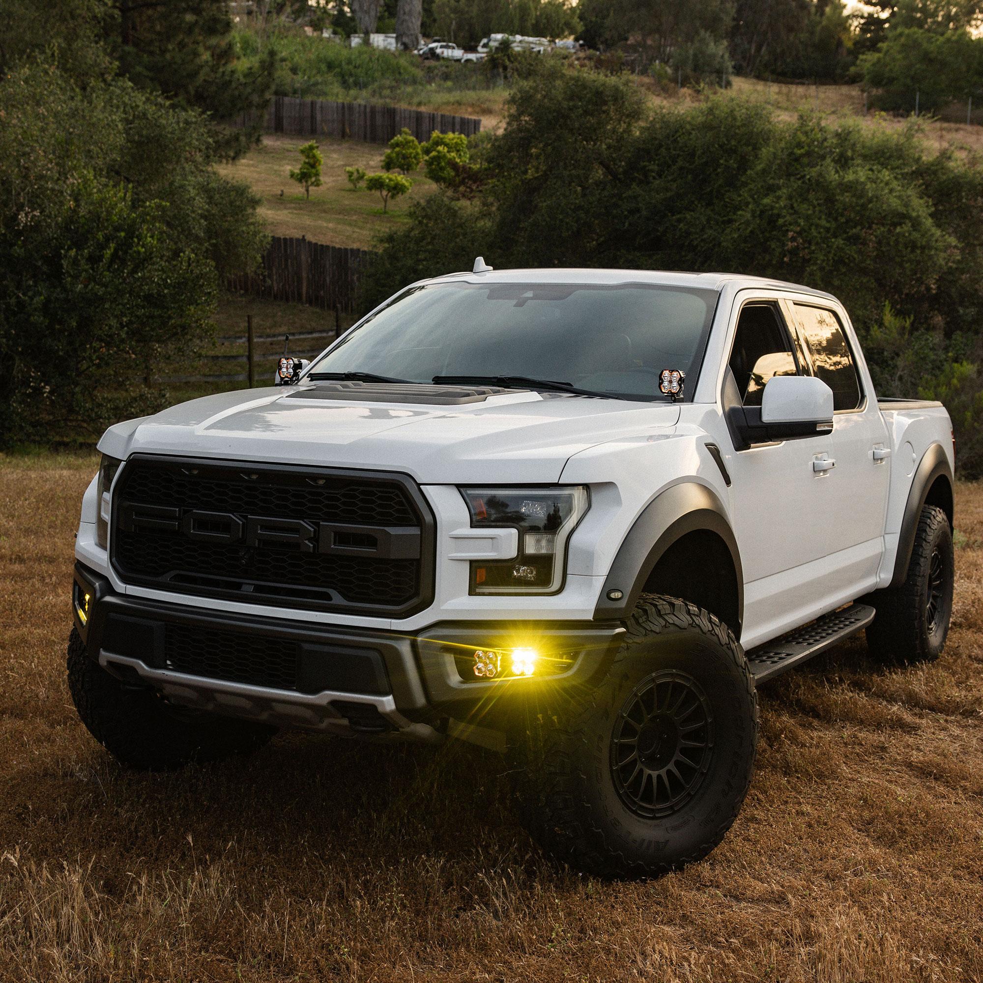 Squadron 2.0 Pro/S2 Sae Pro Fog Pocket Light Kit Ford 2017-20 F-150 Raptor Baja Designs