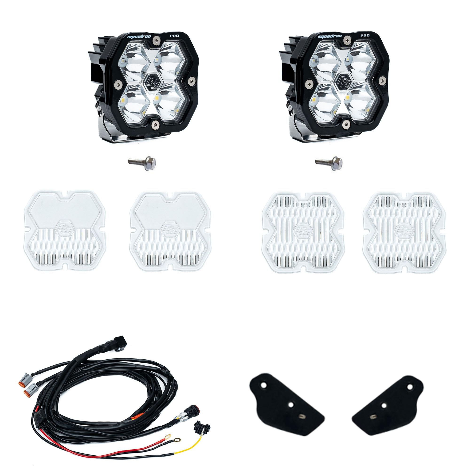 Squadron 2.0 Pro A-Pillar Light Kit Ford 2021-27 Bronco 2022-24 Bronco Raptor Baja Designs