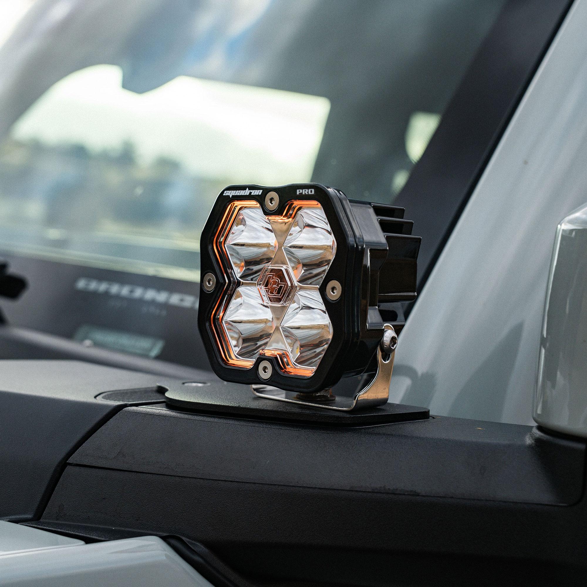 Squadron 2.0 Pro A-Pillar Light Kit Ford 2021-27 Bronco 2022-24 Bronco Raptor Baja Designs