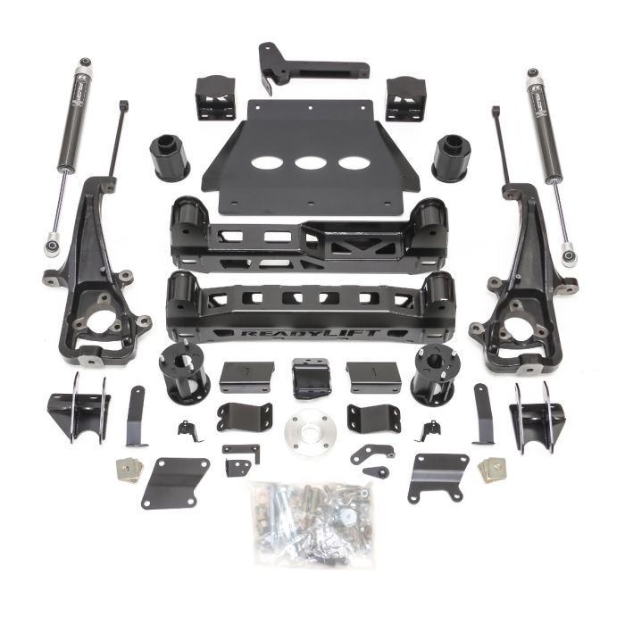 6 Inch Lift Kit With Falcon Shocks 2019-2024 Ram 1500 With Factory Air Suspension & 22 Inch Wheels With Big Bore Knuckle ReadyLIFT