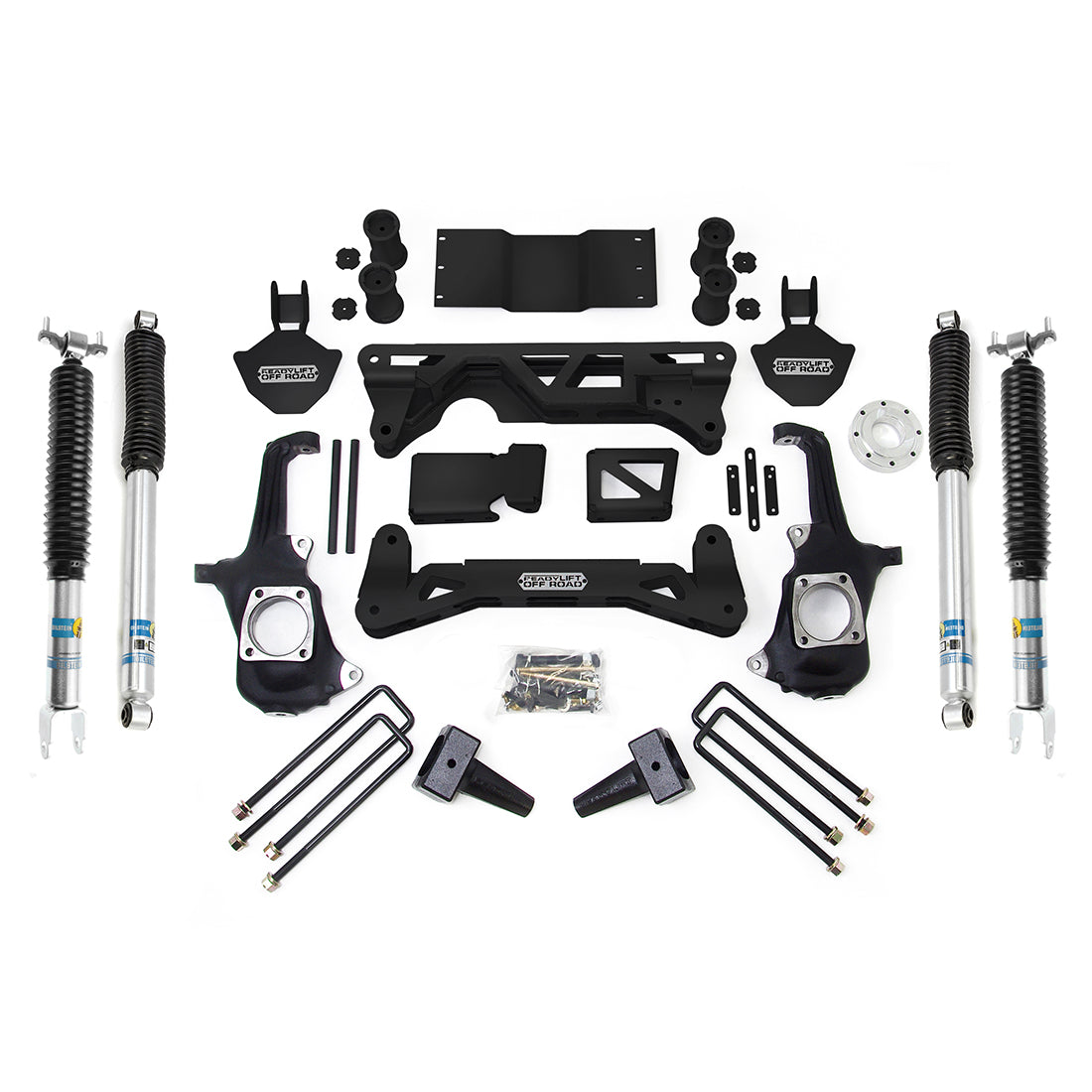 5-6 Inch Lift Kit 2011-2019 Silverado/Sierra 2500HD/3500HD W/ Bilstein Shocks ReadyLIFT