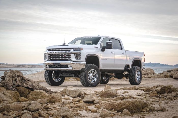 8 Inch Lift Kit 2020-2025 Silverado/Sierra 2500HD/3500HD W/ Falcon 2.1 Shocks ReadyLIFT