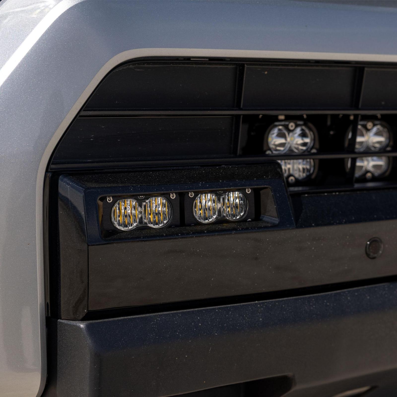 S2 Sport OEM Fog Light Replacement Kit 2025-On Toyota 4Runner TRD Pro/Trailhunter Clear Baja Designs