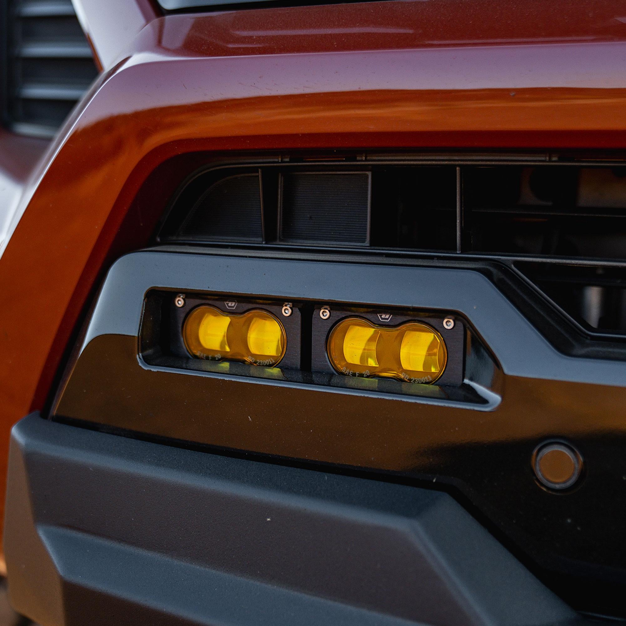 S2 SAE OEM Fog Light Replacement Kit 2024-On Toyota Tacoma TRD Pro/Trailhunter Baja Designs