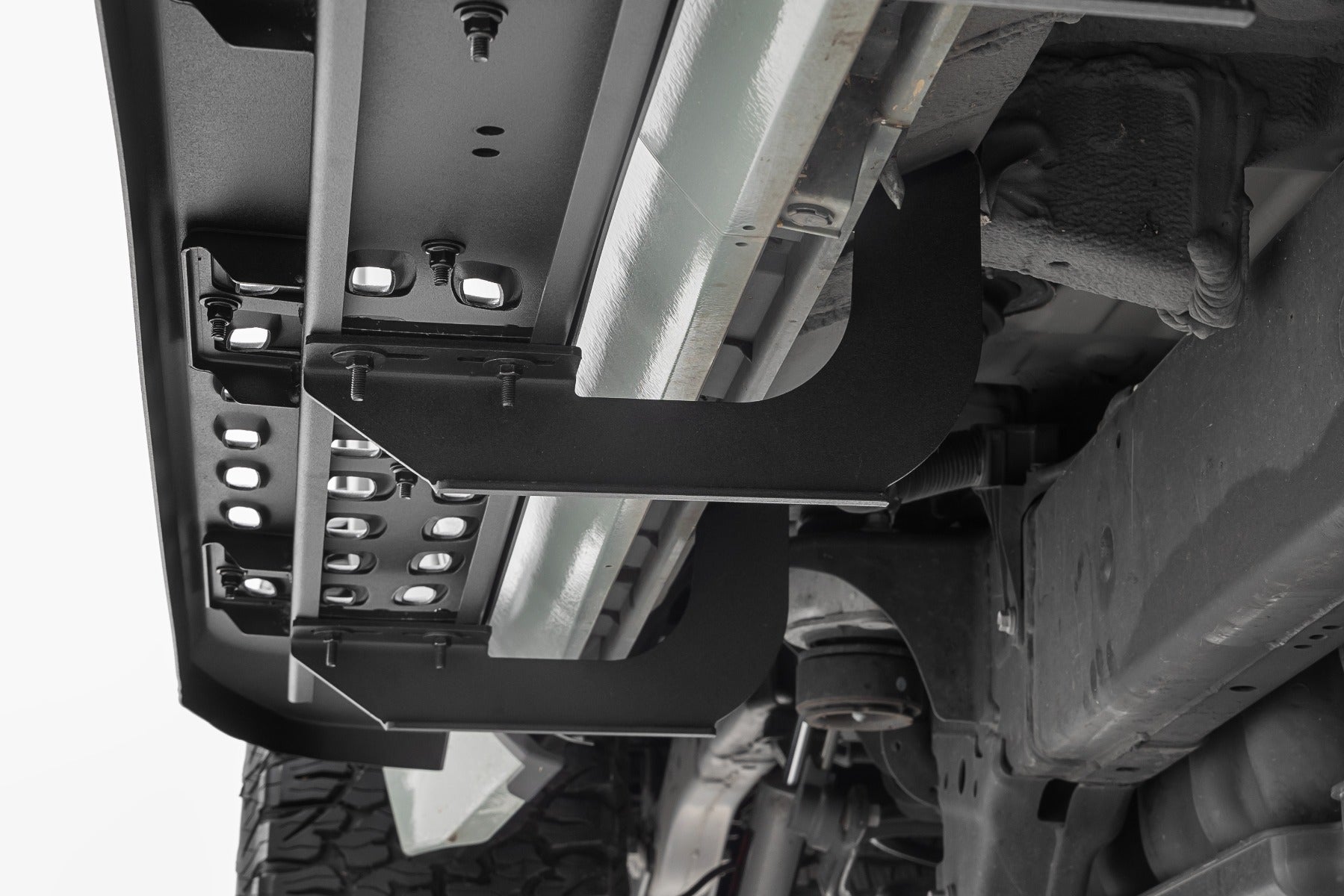 RPT2 Running Board Crew Cab Black Toyota Tundra 2WD/4WD (2022-2026) Rough Country