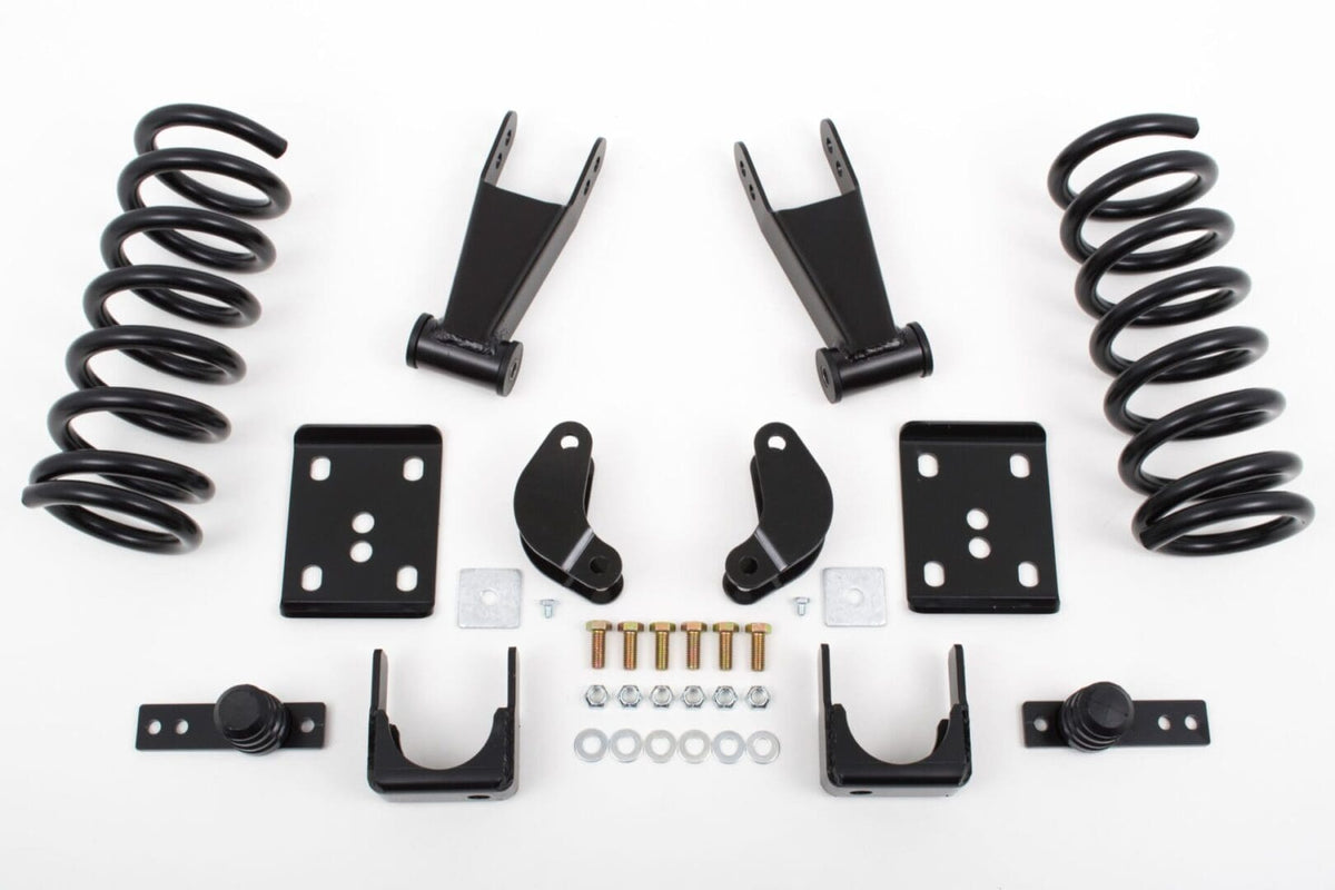 McGaughy's 2/4 Inch Coil/Flip Kit Lowering Kit 2006-2008 Dodge Ram 1500 Quad Cab 2WD