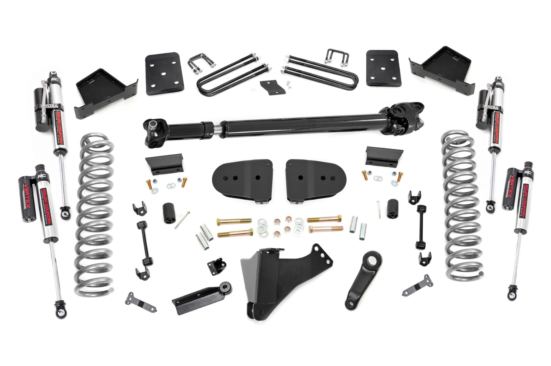 6 Inch Lift Kit OVLDS D/S Vertex Ford F-250/F-350 Super Duty (23-26) Rough Country