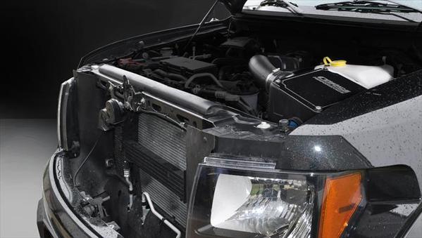 Closed Box Air Intake with PowerCore Dry Filter 2011-2014 Ford F-150 6.2 Liter Corsa Performance