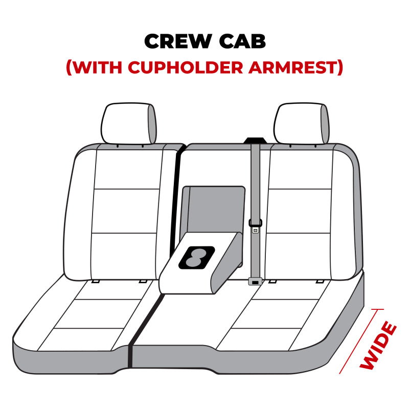 Covercraft Endura Waterproof Polyester SeatSaver Custom Second Row Seat Covers