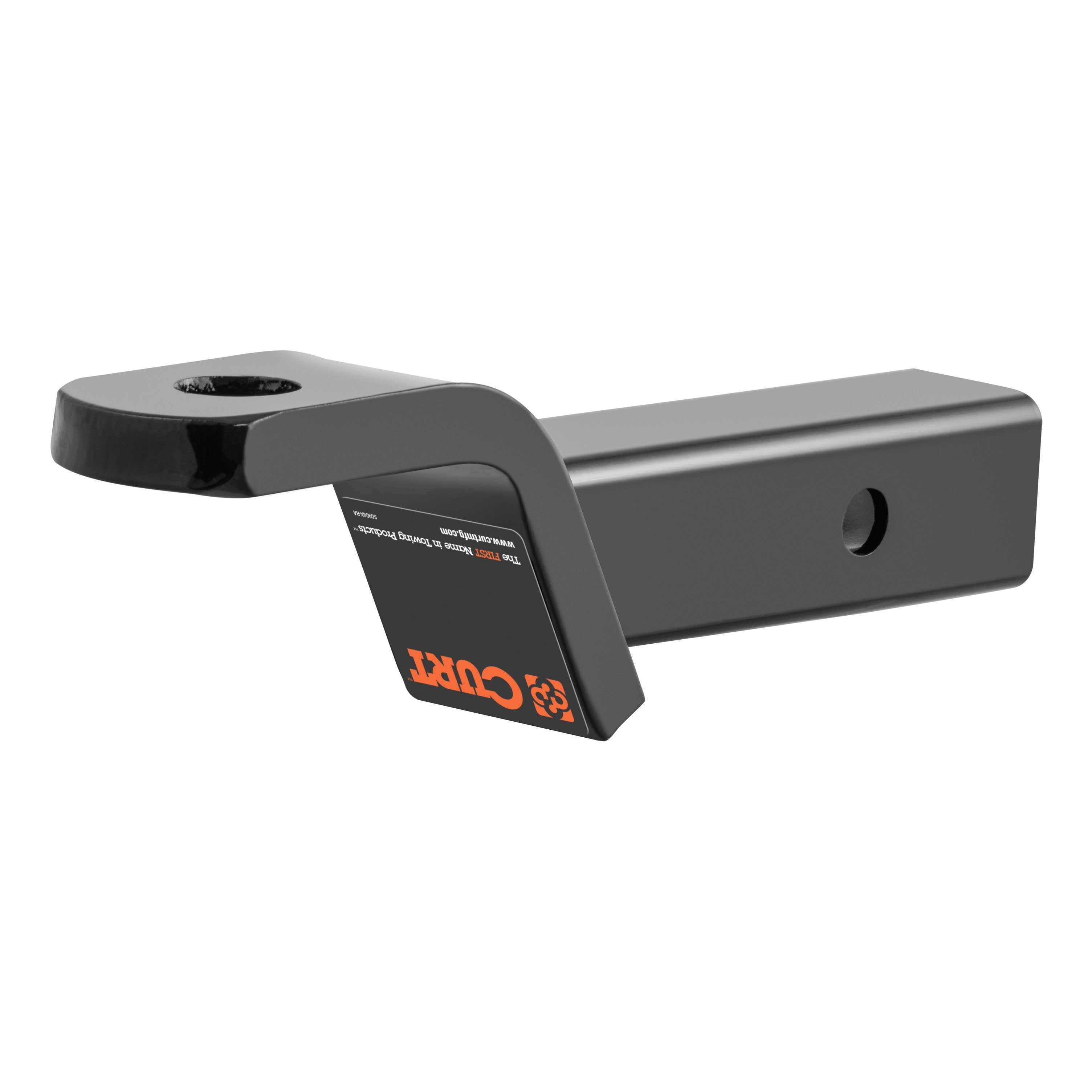 CURT Class 3 Trailer Hitch Ball Mount, Fits 2-Inch Receiver, 7,500 lbs, 1-Inch Hole, 2-In Drop, 3/4-Inch Rise Model 45030