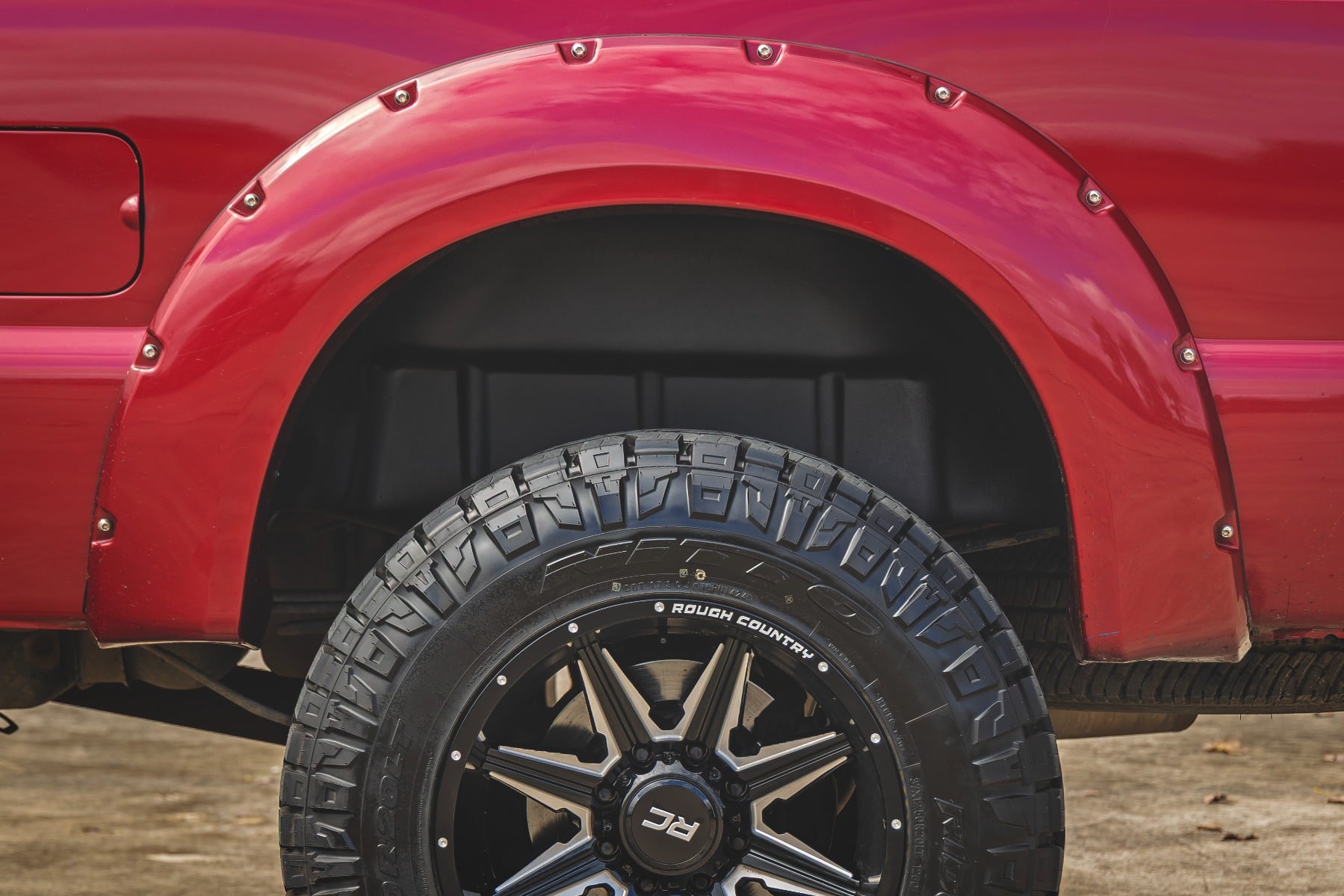 Rear Wheel Well Liners Ford F-250/F-350 Super Duty 2WD/4WD (2009-2016) Rough Country