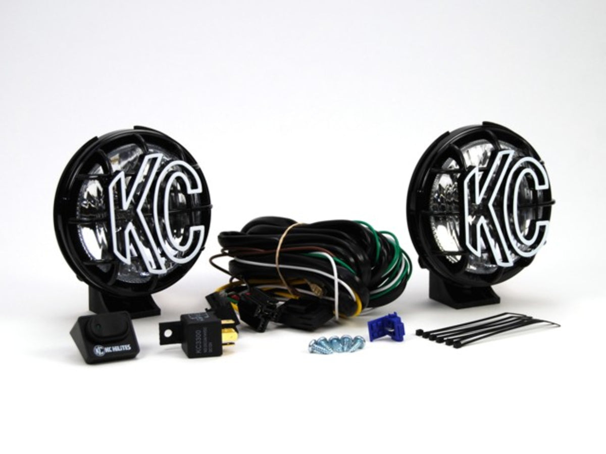 KC HiLiTES APOLLO PRO HALOGEN 5IN SPREAD 2LT SYS - 451