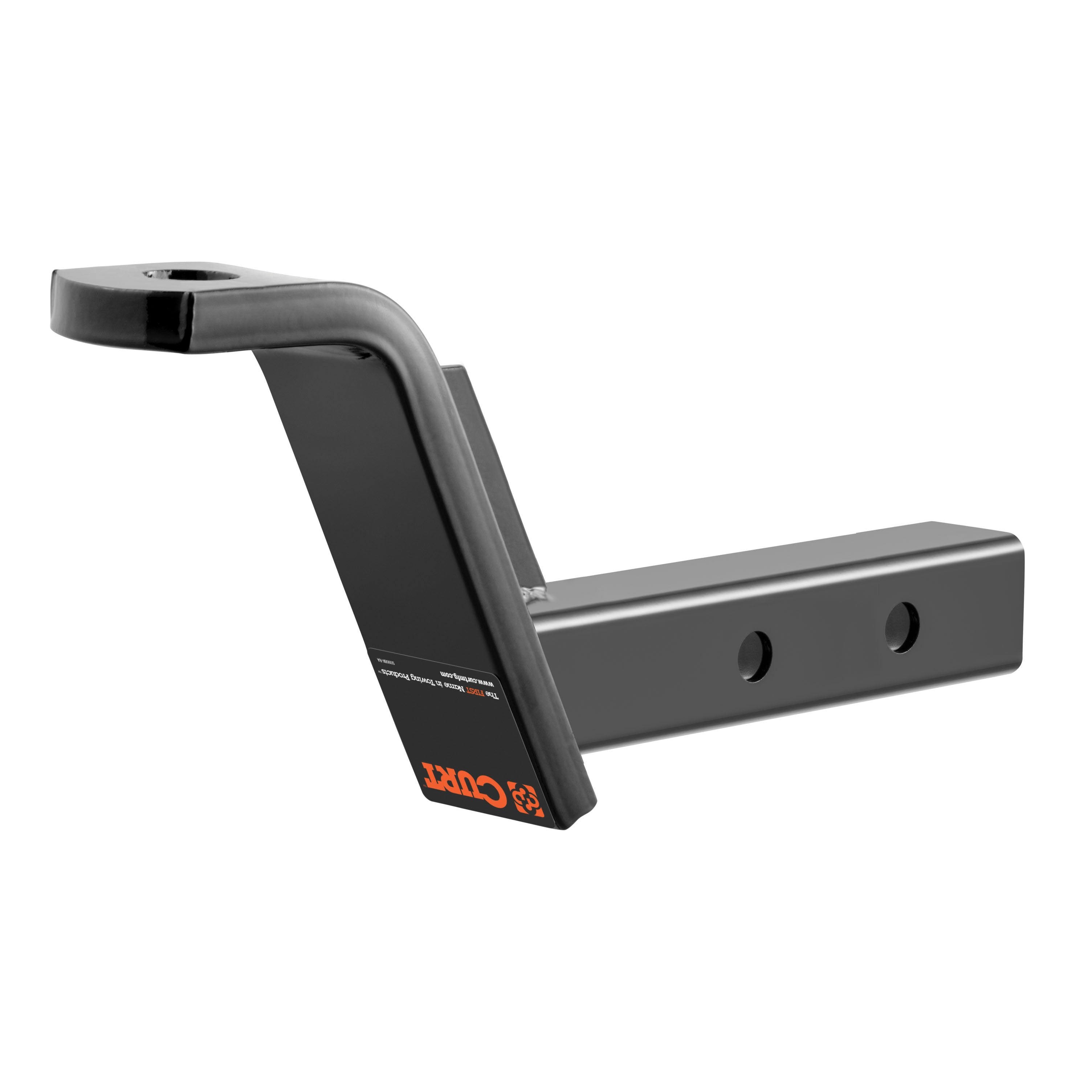 CURT Dual Length Trailer Hitch Ball Mount, 9-1/4-Inch or 12-1/4-Inch Length, Fits 2-Inch Receiver, 7,500 lbs, 1-Inch Hole, 6-Inch Drop Model 45240