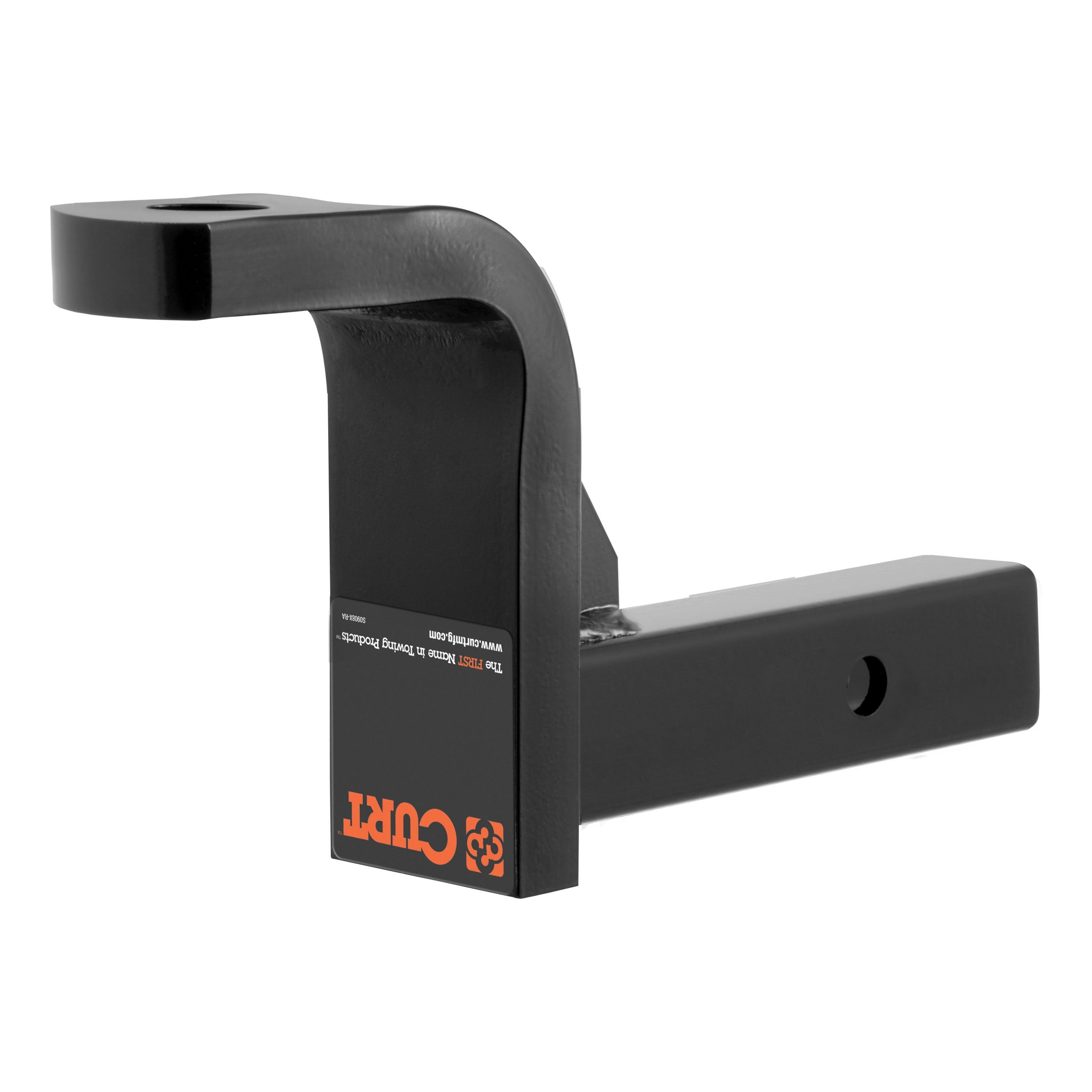 CURT Class 4 Trailer Hitch Ball Mount, Fits 2-Inch Receiver, 10,000 lbs, 1-1/4-Inch Hole, 6-Inch Drop, 4-3/4-Inch Rise Model 45336