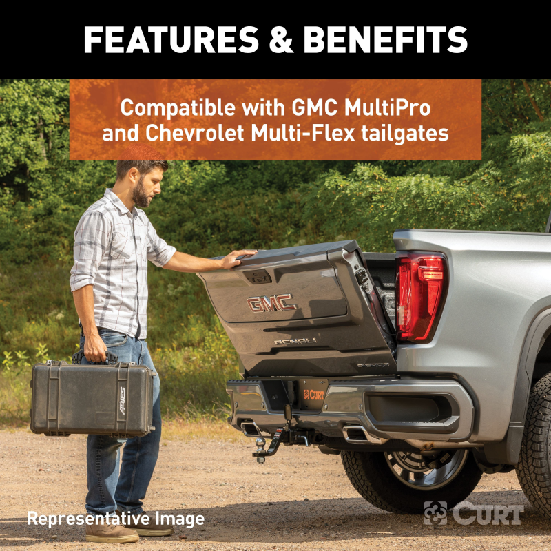 CURT Protective MultiPro / Multi-Flex Tailgate Sensor with 2-1/2 Model 58268