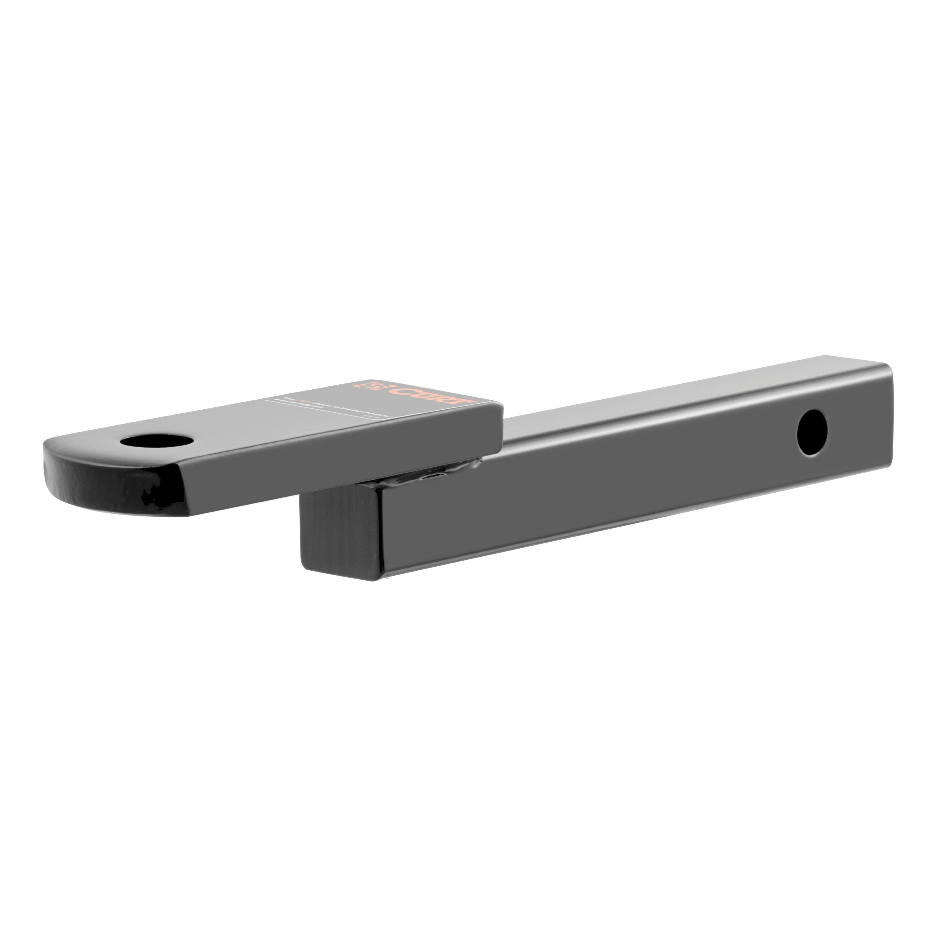 CURT Class 2 Trailer Hitch Ball Mount, Fits 1-1/4-Inch Receiver, 3,500 lbs, 3/4-Inch Hole, 1-1/4-In Drop, 3/4" Rise Model 45519