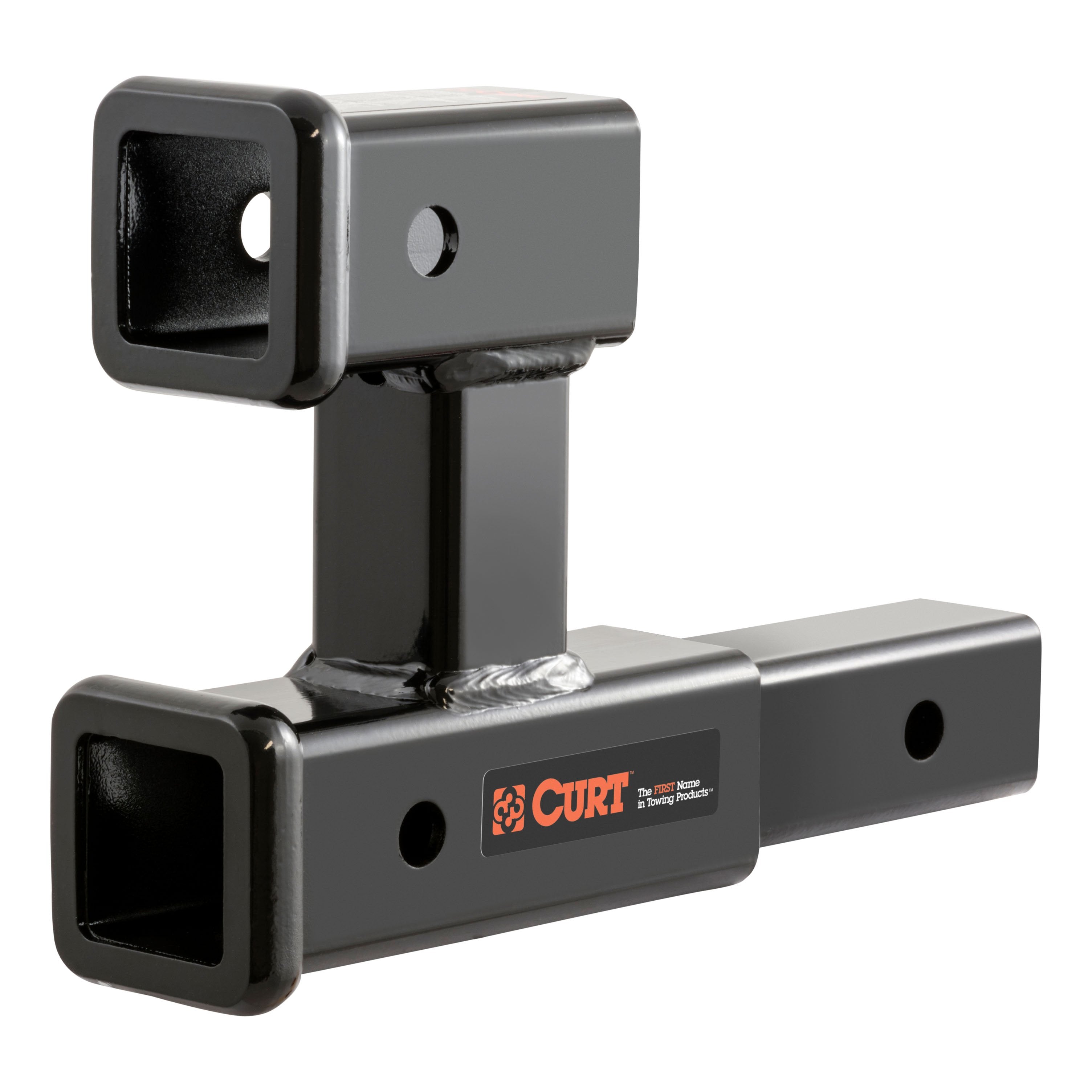 CURT Dual Receiver Trailer Hitch Ball Mount, 2-Inch, 3,500 lbs Model 45792