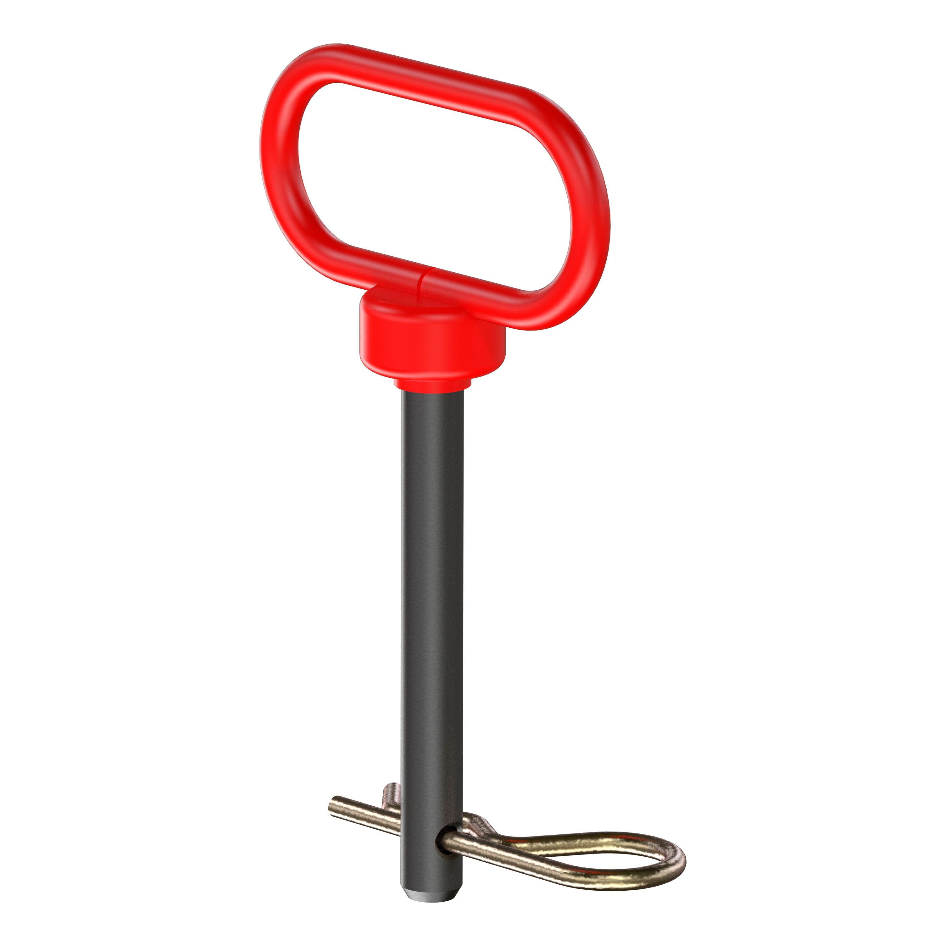 CURT 1/2 x 3-5/8-Inch Clevis Pin Hitch with Rubber-Coated Handle and Clip Model 45805