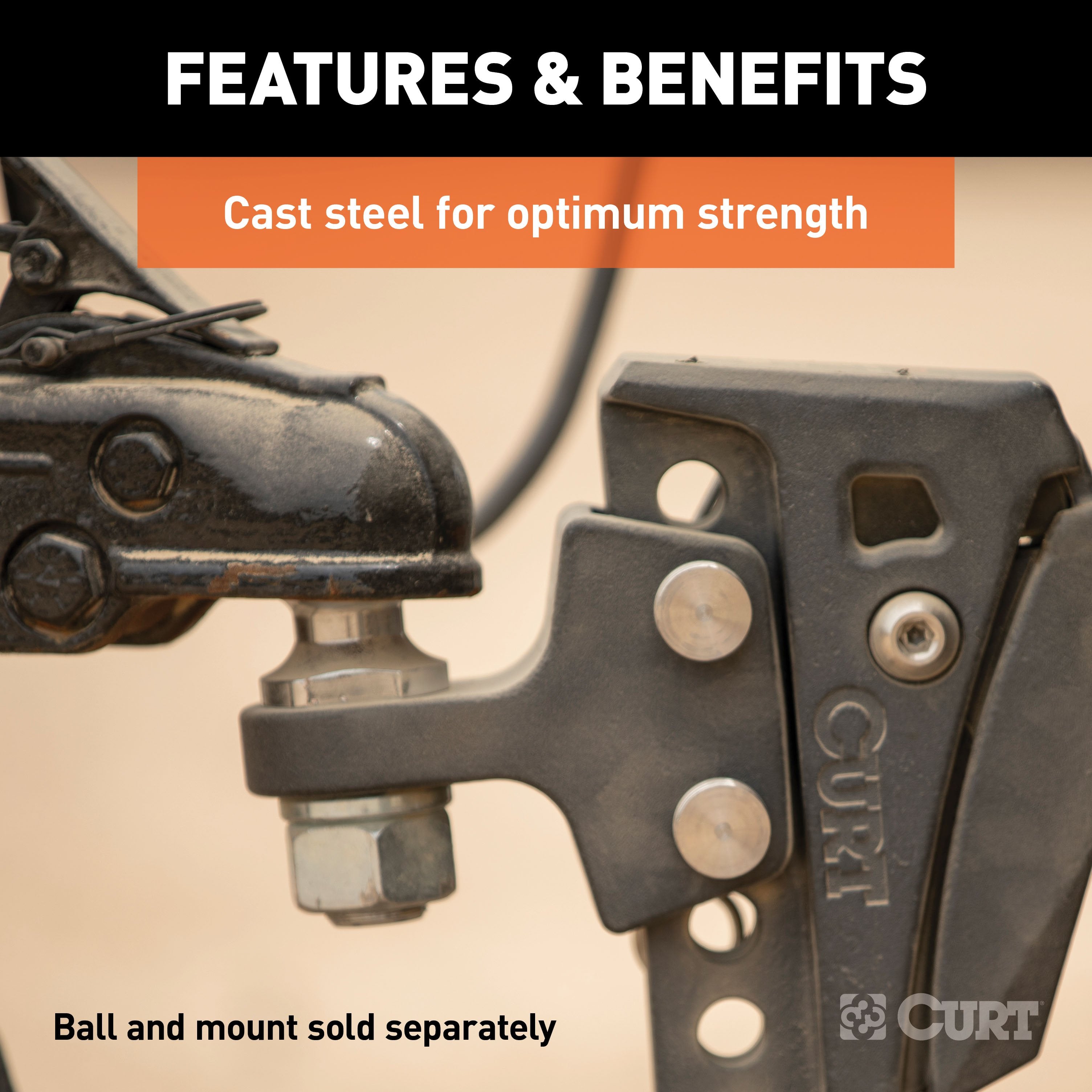 CURT Replacement Rebellion XD Tongue Attachment Model 45940