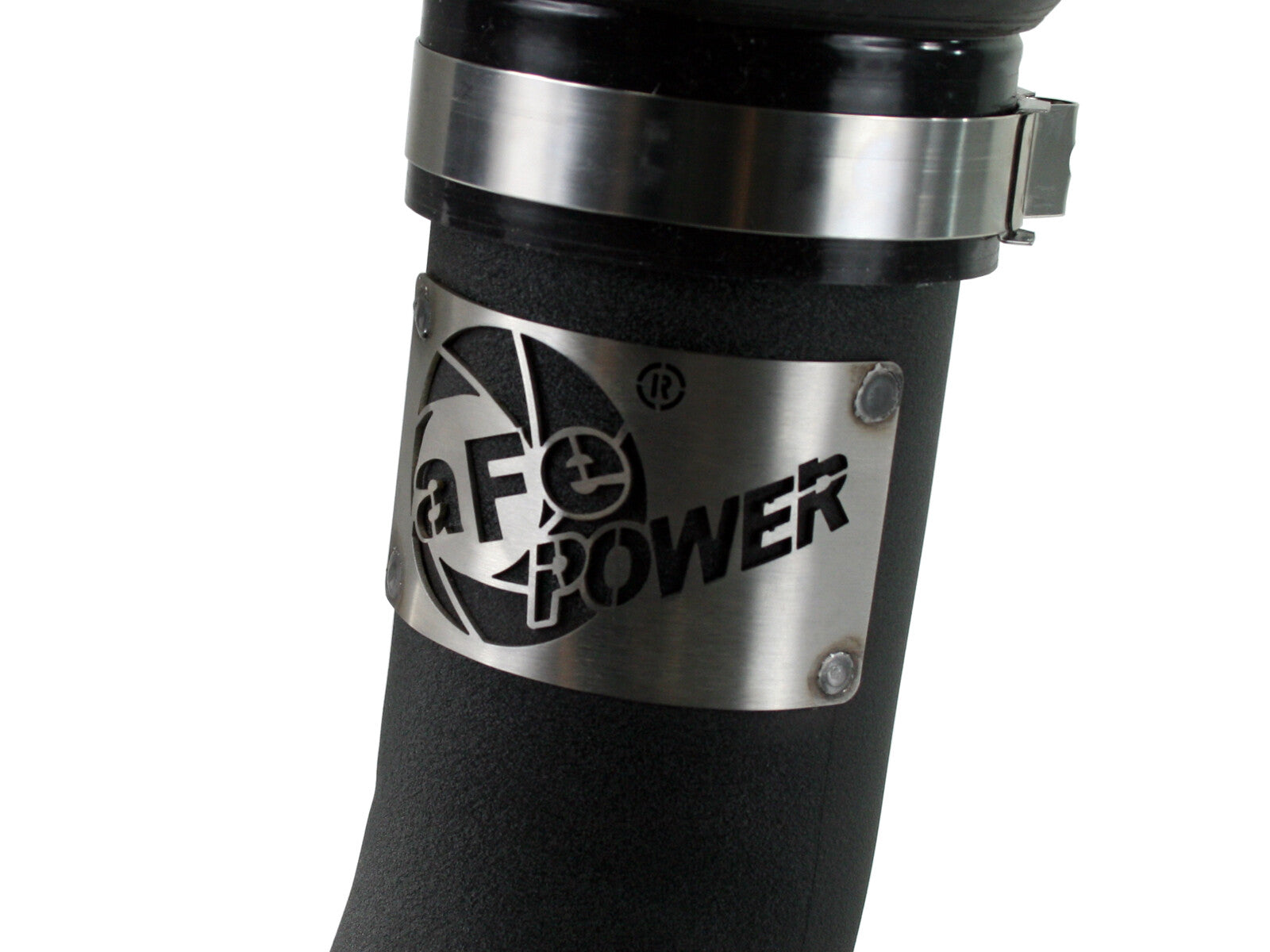BladeRunner 3-1/2 Inch Aluminum Cold Charge Pipe Black Dodge Diesel Trucks 03-07 L6-5.9L (td) aFe Power
