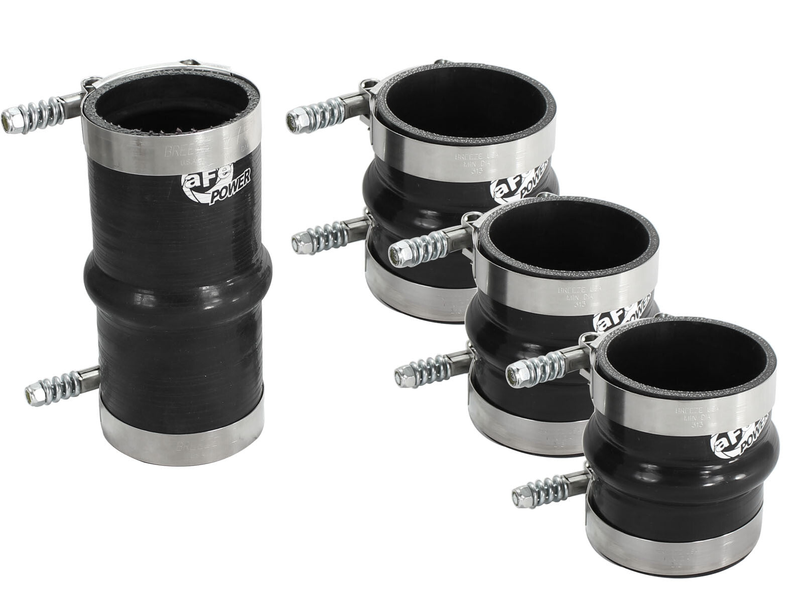 BladeRunner Intercooler Couplings & Clamps Kit; aFe & Factory Replacement Dodge Diesel Trucks 03-07 L6-5.9L (td) aFe Power