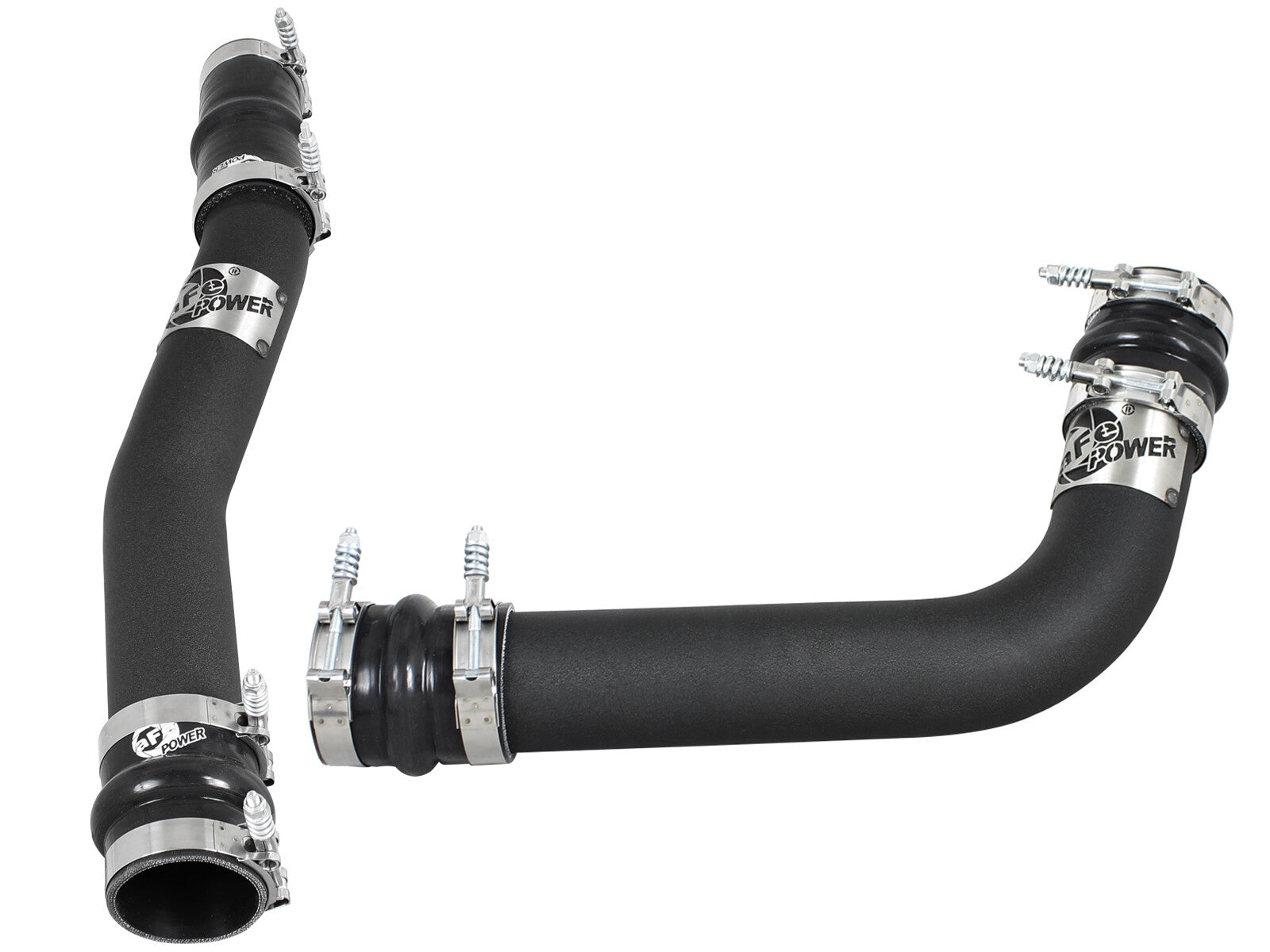 BladeRunner 3 Inch Aluminum Hot and Cold Charge Pipe Kit Black Dodge Diesel Trucks 03-07 L6-5.9L (td) aFe Power