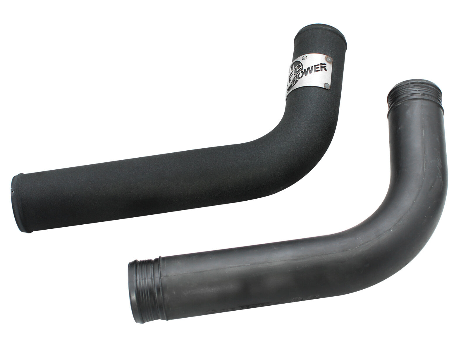 BladeRunner 3 Inch Aluminum Cold Charge Pipe Black Dodge Diesel Trucks 03-07 L6-5.9L (td) aFe Power
