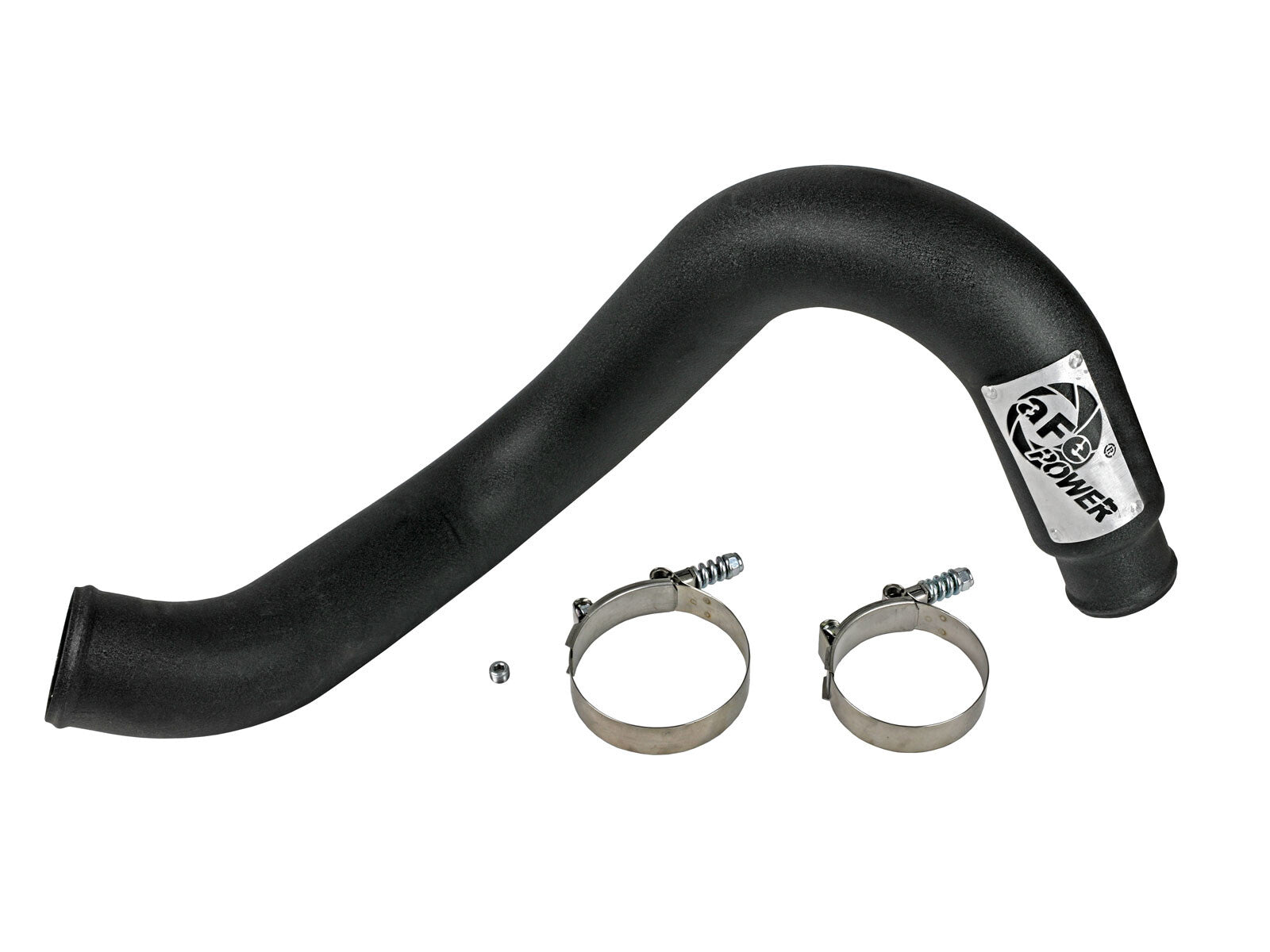 BladeRunner 3 Inch Aluminum Cold Charge Pipe Black GM Diesel Trucks 2001 V8-6.6L (td) LB7 aFe Power
