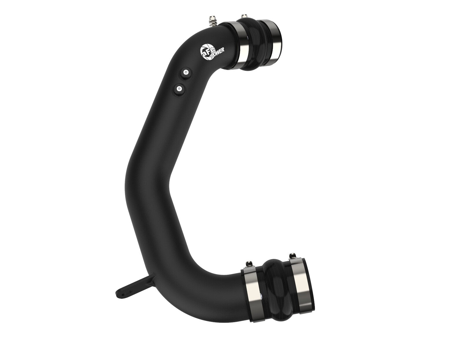 BladeRunner 3 Inch Aluminum Cold Charge Pipe Black Ford Diesel Trucks 08-10 V8-6.4L (td) aFe Power