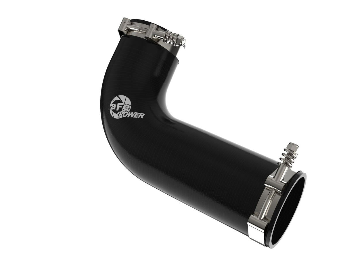 BladeRunner 3 Inch Aluminum Hot Charge Pipe Black Ford Diesel Trucks 08-10 V8-6.4L (td) aFe Power