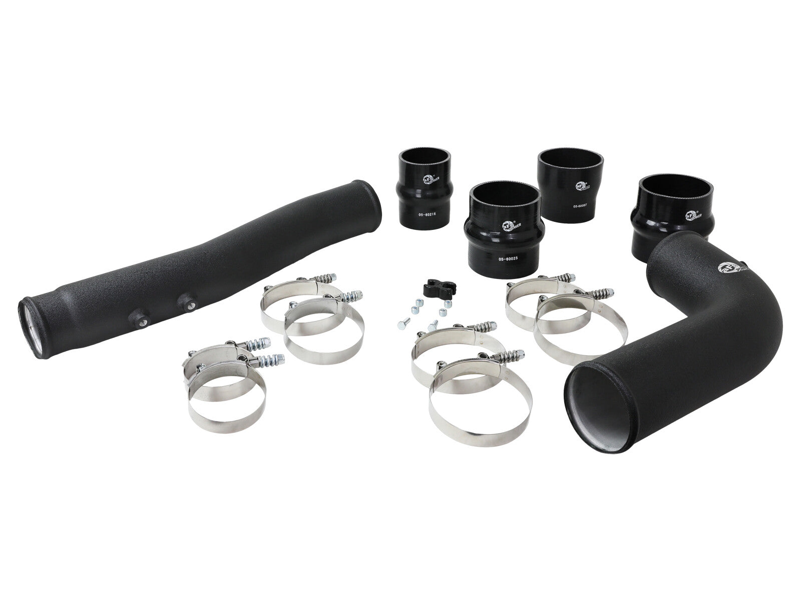 BladeRunner GT Series Intercooler Kit w/ Tubes Black Dodge Diesel Trucks 10-12 L6-6.7L (td) aFe Power