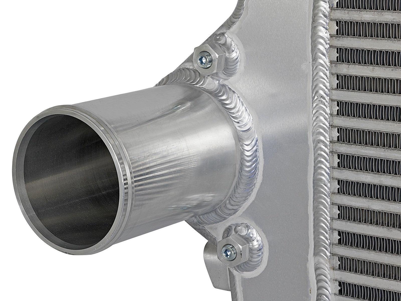 BladeRunner GT Series Intercooler Kit w/ Tubes Black Ford Diesel Trucks 03-07 V8-6.0L (td) aFe Power