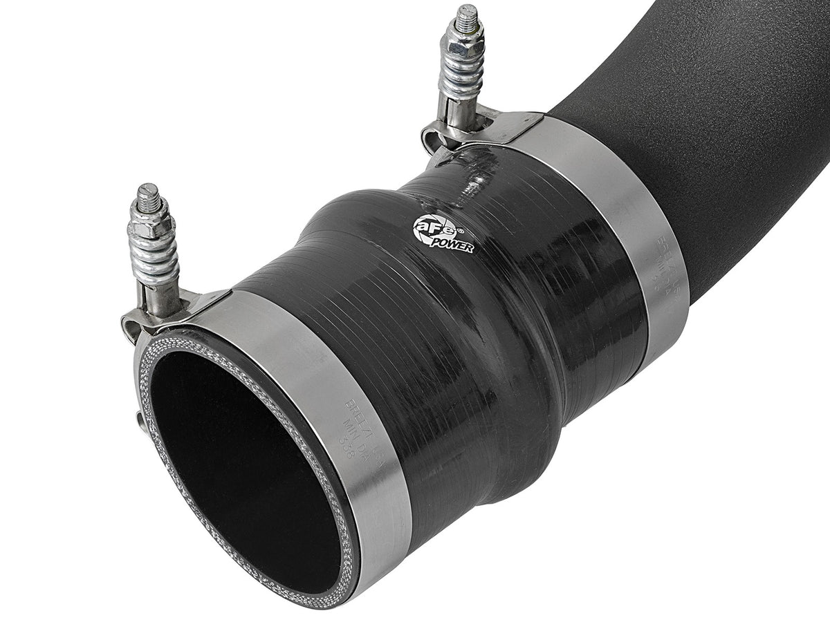 BladeRunner GT Series Intercooler Kit w/ Tubes Black Ford Diesel Trucks 03-07 V8-6.0L (td) aFe Power