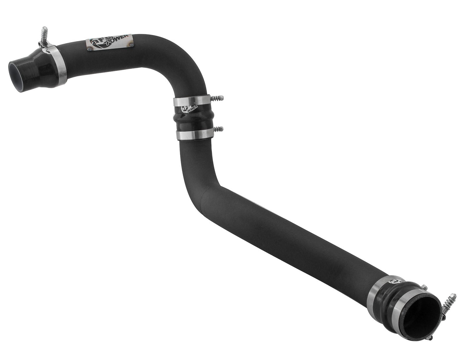 BladeRunner 3 Inch Aluminum Hot and Cold Charge Pipe Kit Black GM Diesel Trucks 11-16 V8-6.6L (td) Lml aFe Power